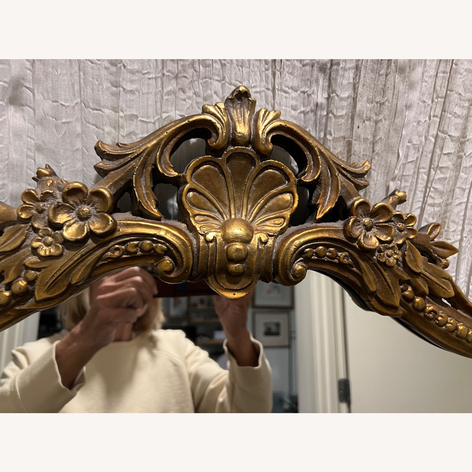 Ballard Design Beaudry Gold Mirror - image-3