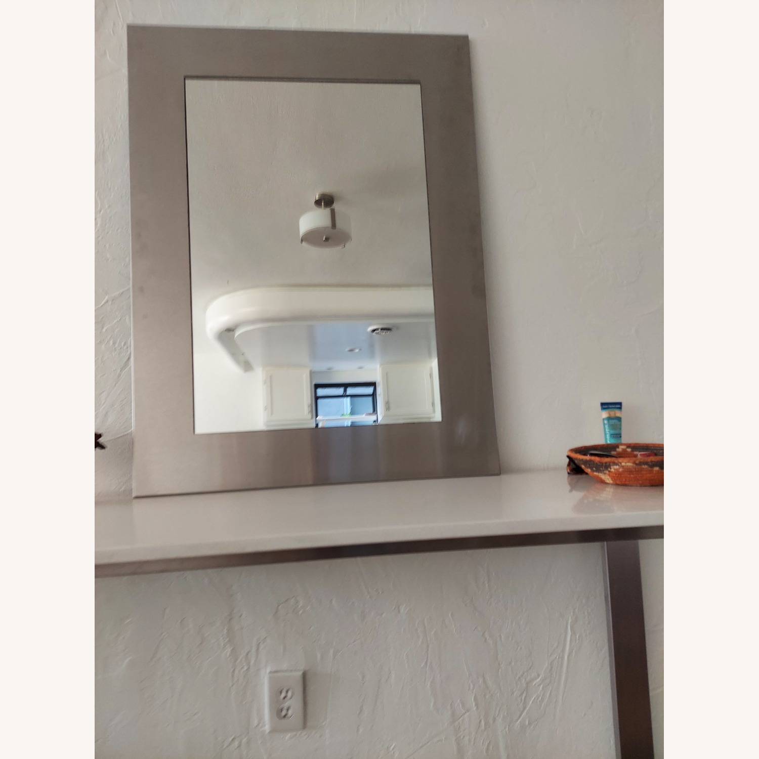 Silver Wall Mirror - image-3