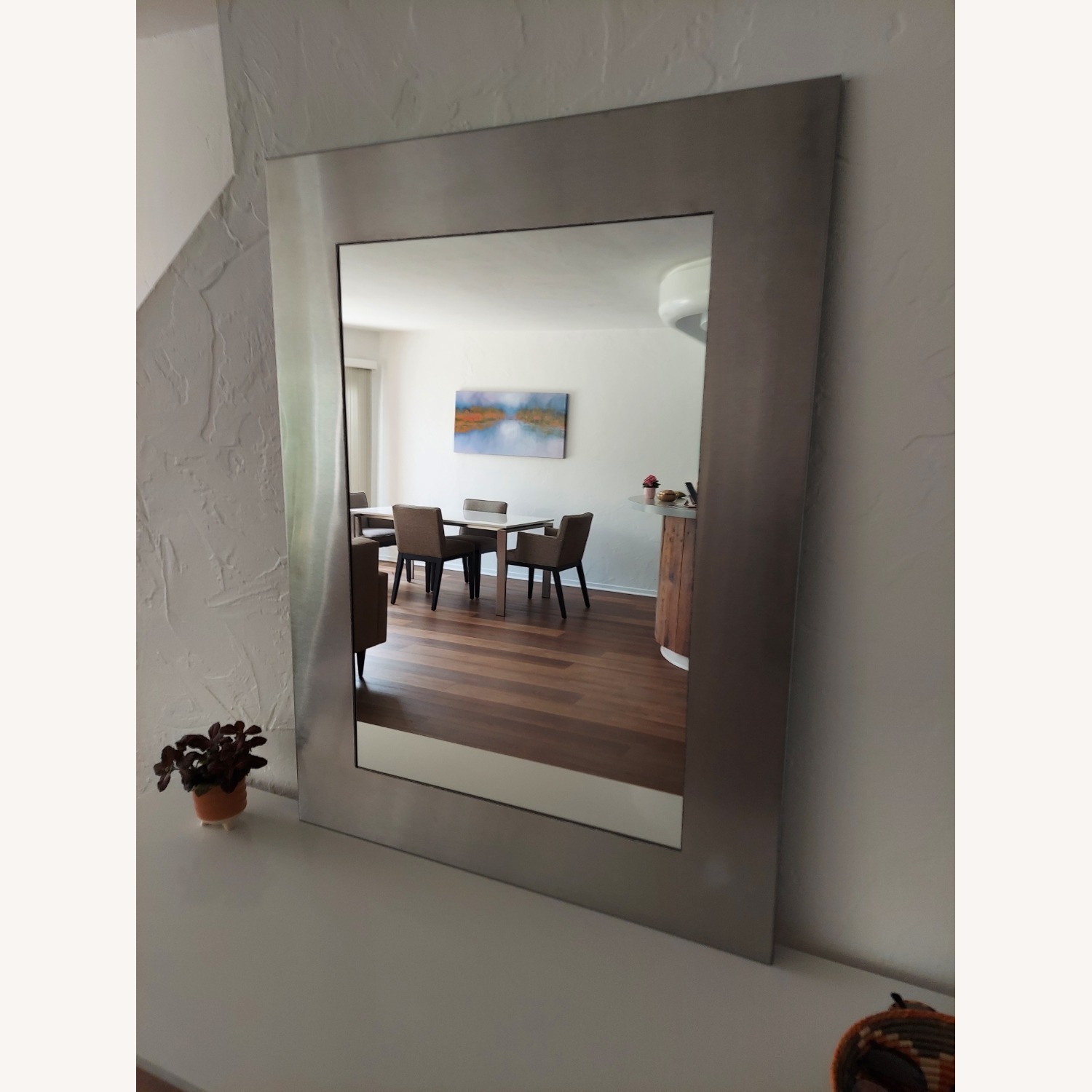 Silver Wall Mirror - image-2