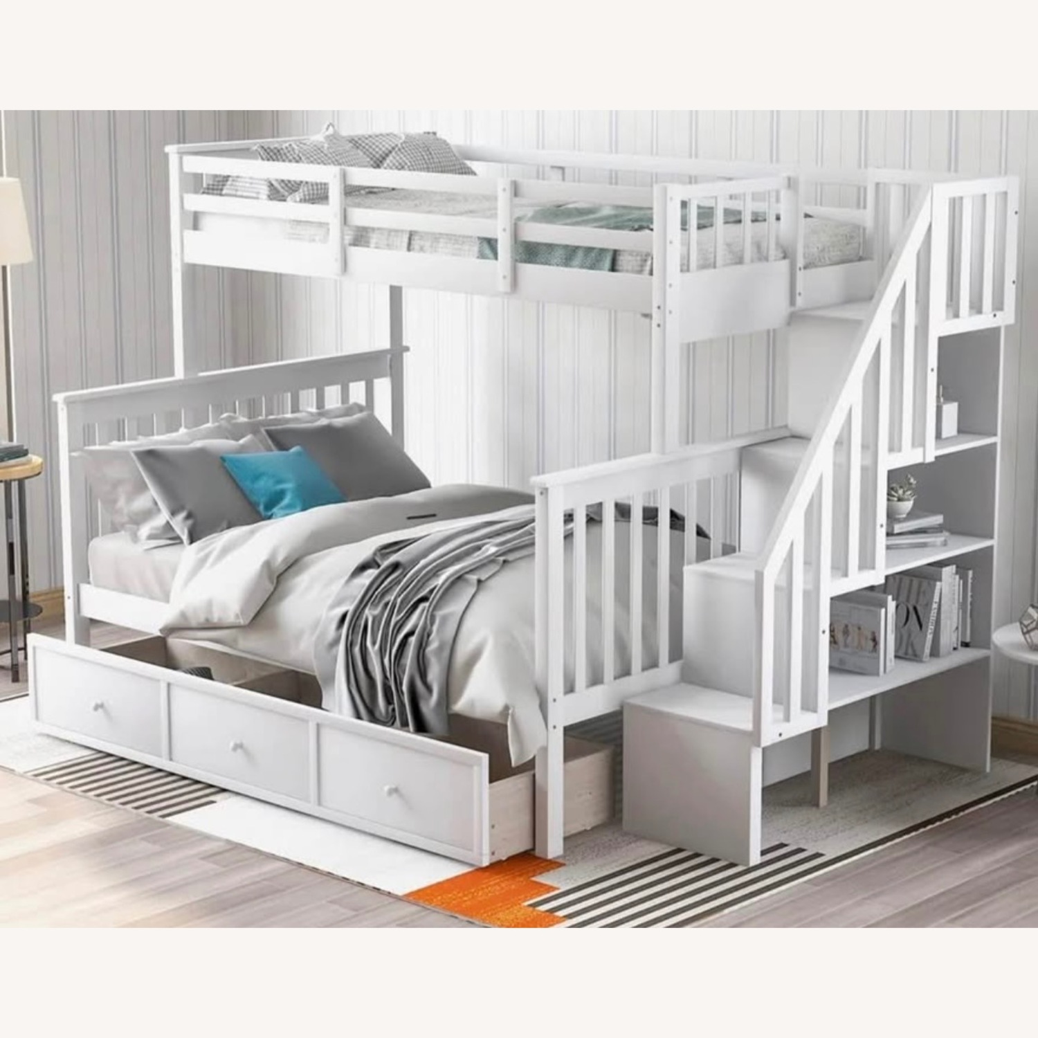 Twin Over Full Bunkbed - image-1