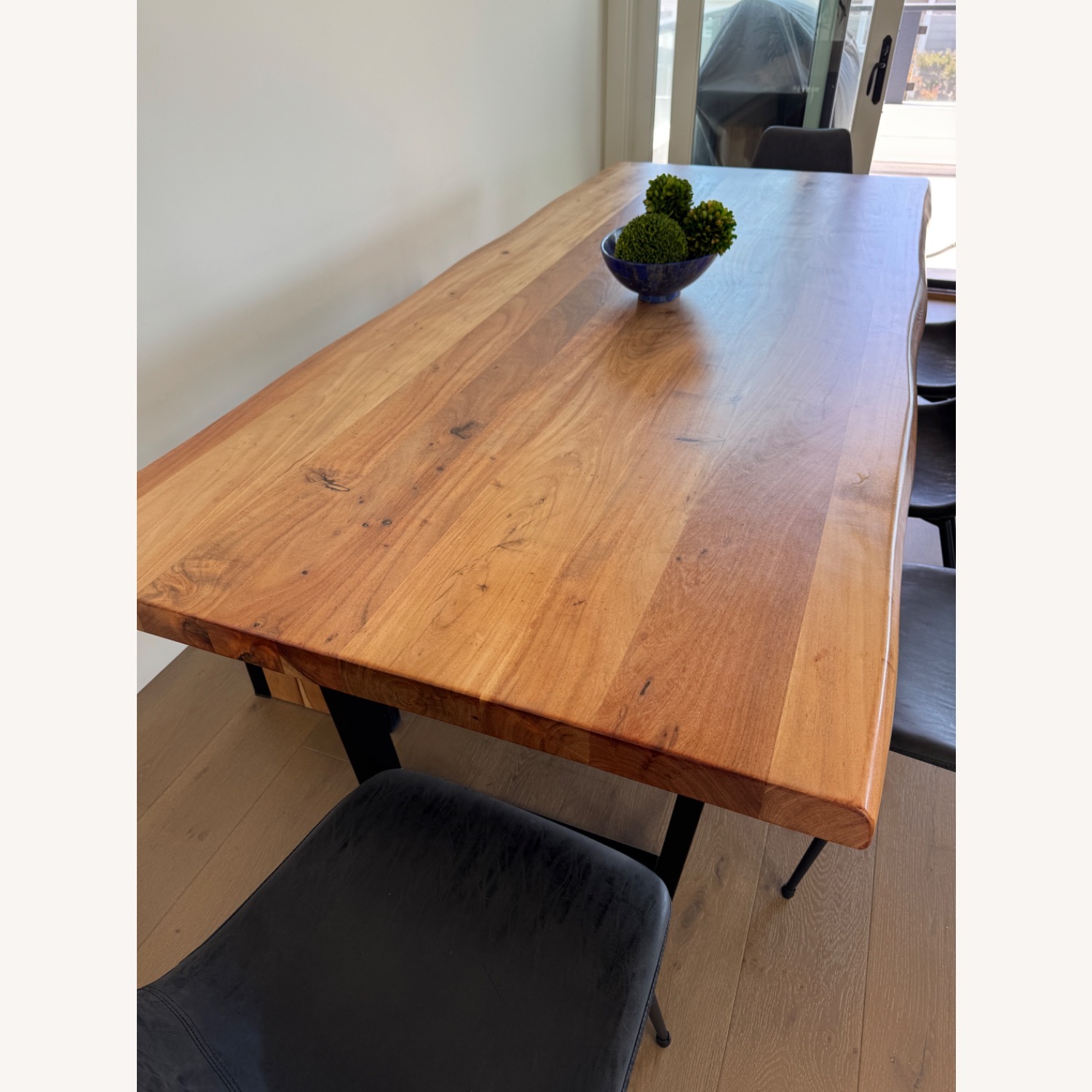 Solid Acacia Wood Dining Table -Bench and Chairs - image-4