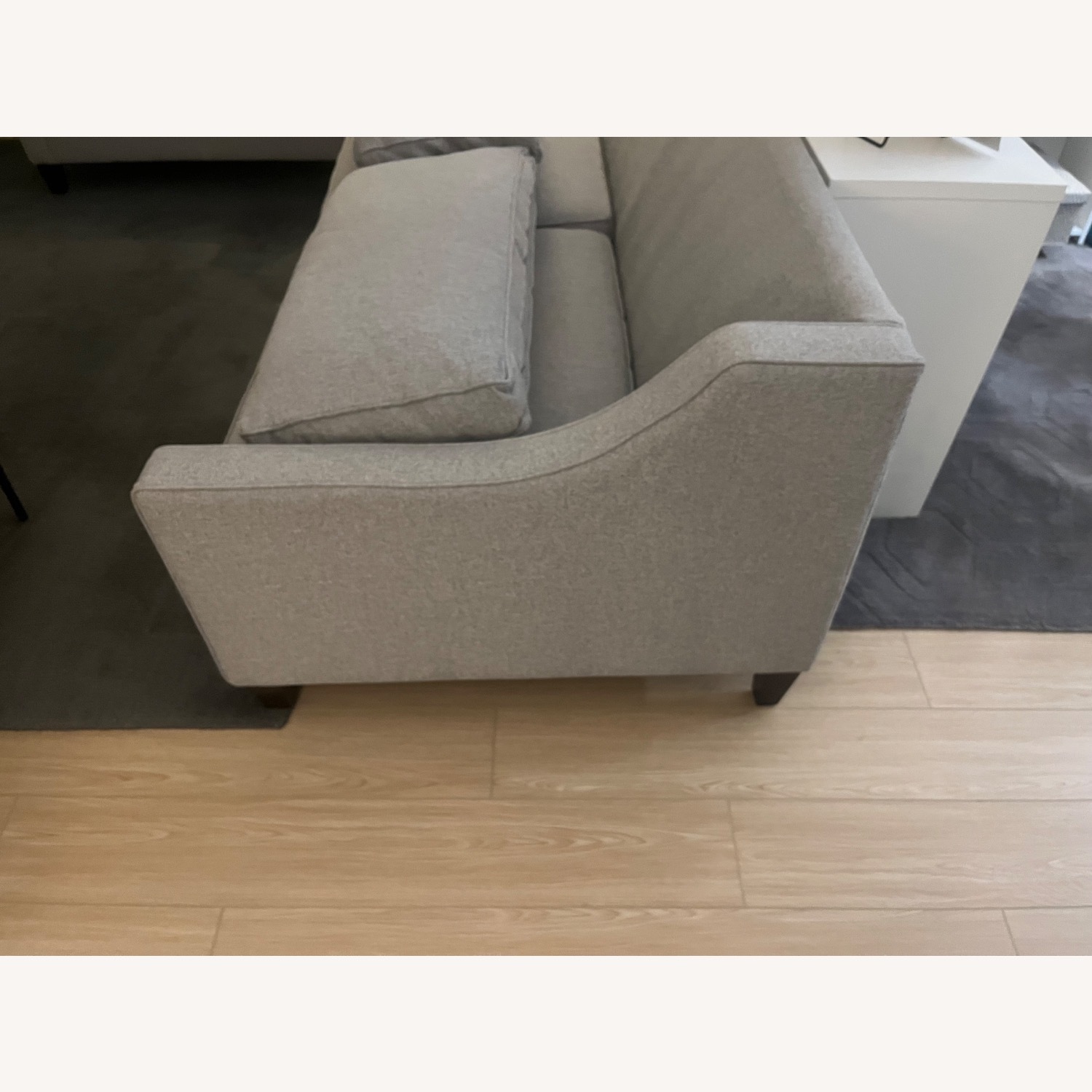 West Elm Grey Paidge Sofa - image-5