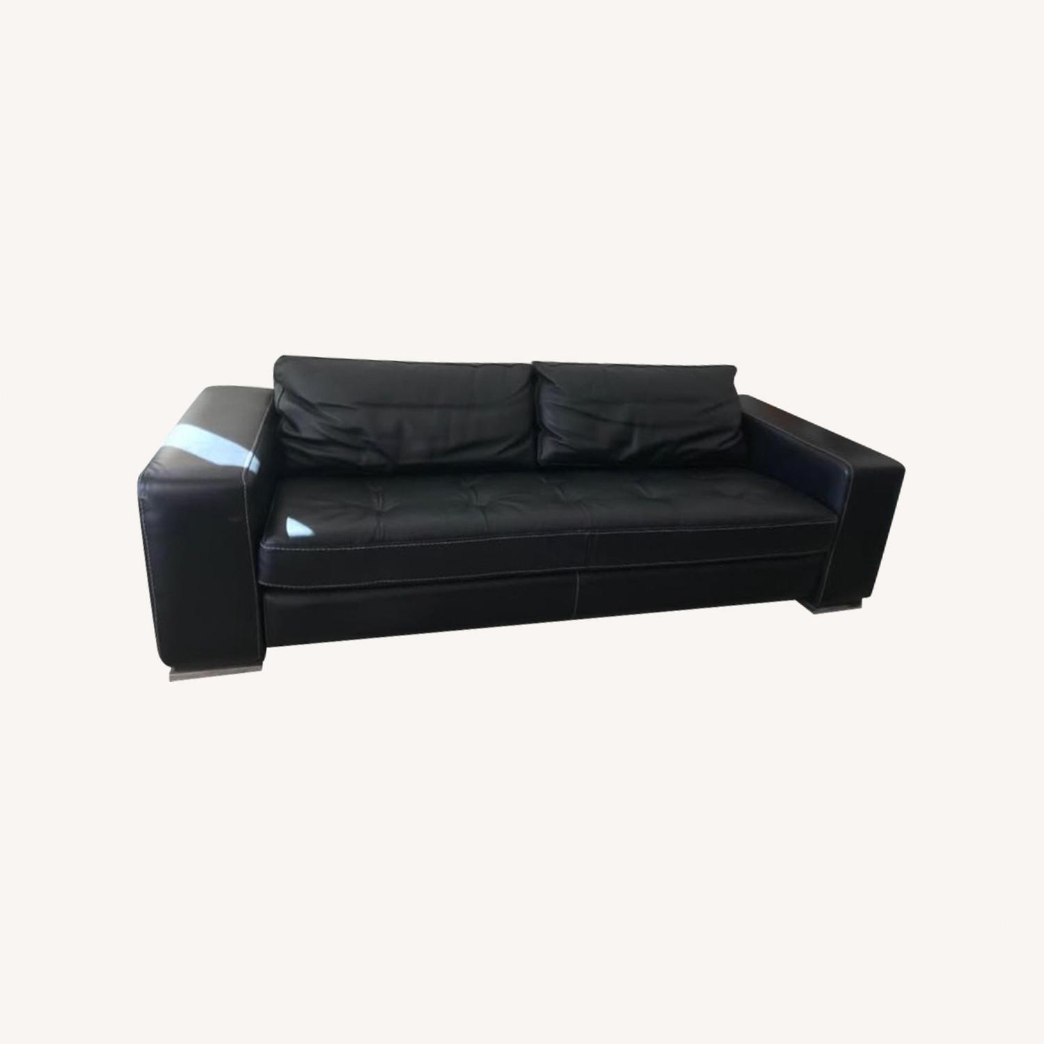 Gamma Arredamenti Leather Sofa - image-0