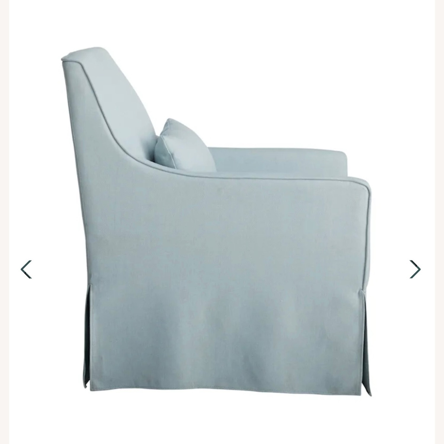 Smith Swivel Accent Chair — Blue - image-2