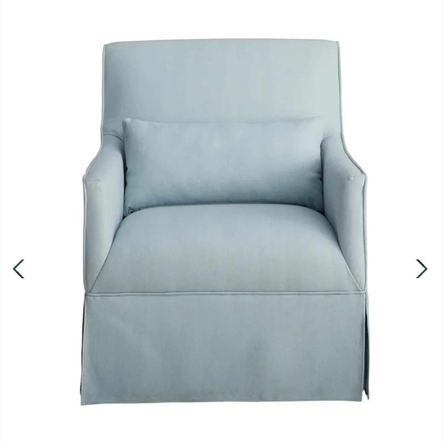 Smith Swivel Accent Chair — Blue - image-3