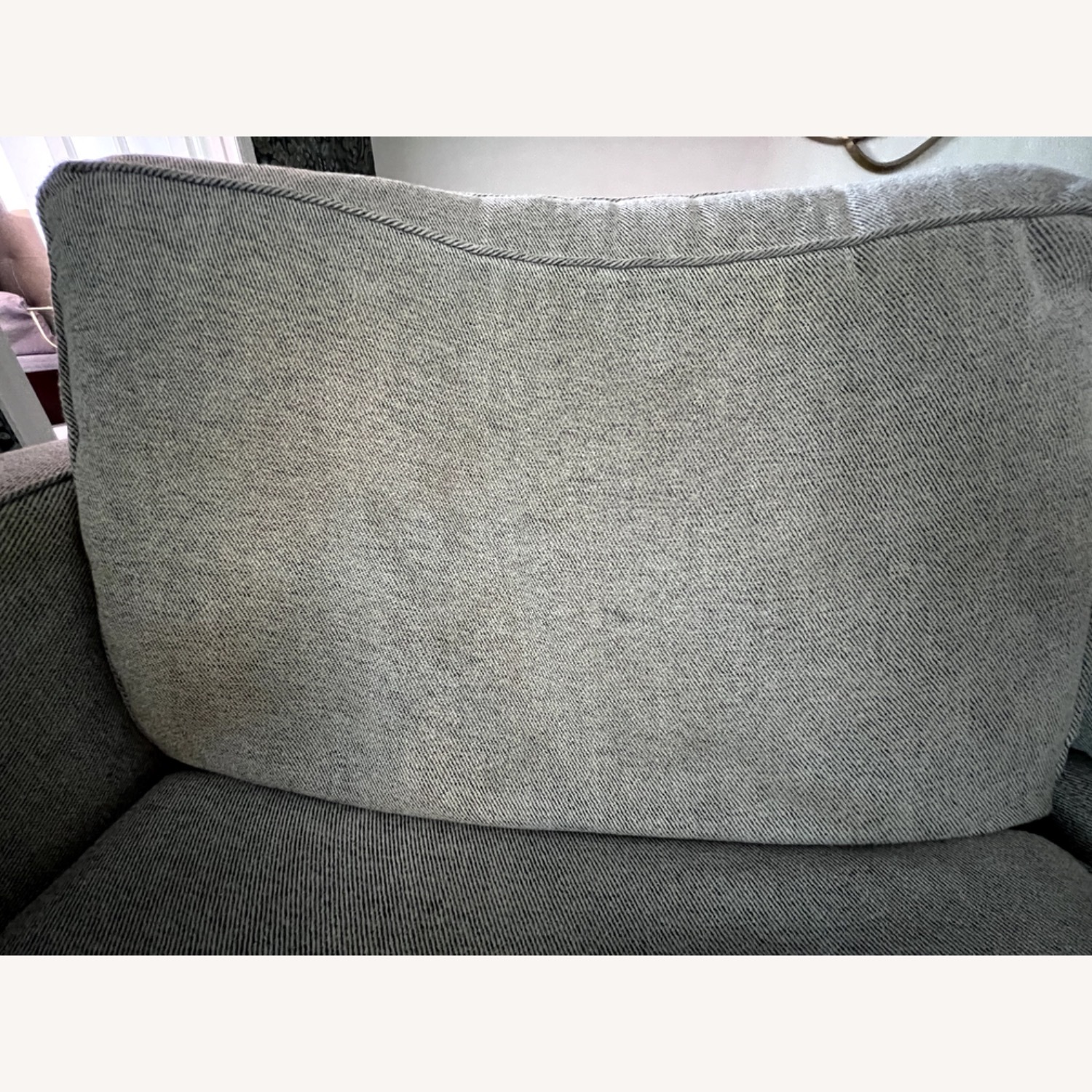 West Elm Gray Henry Sleeper Sectional Storage - image-1