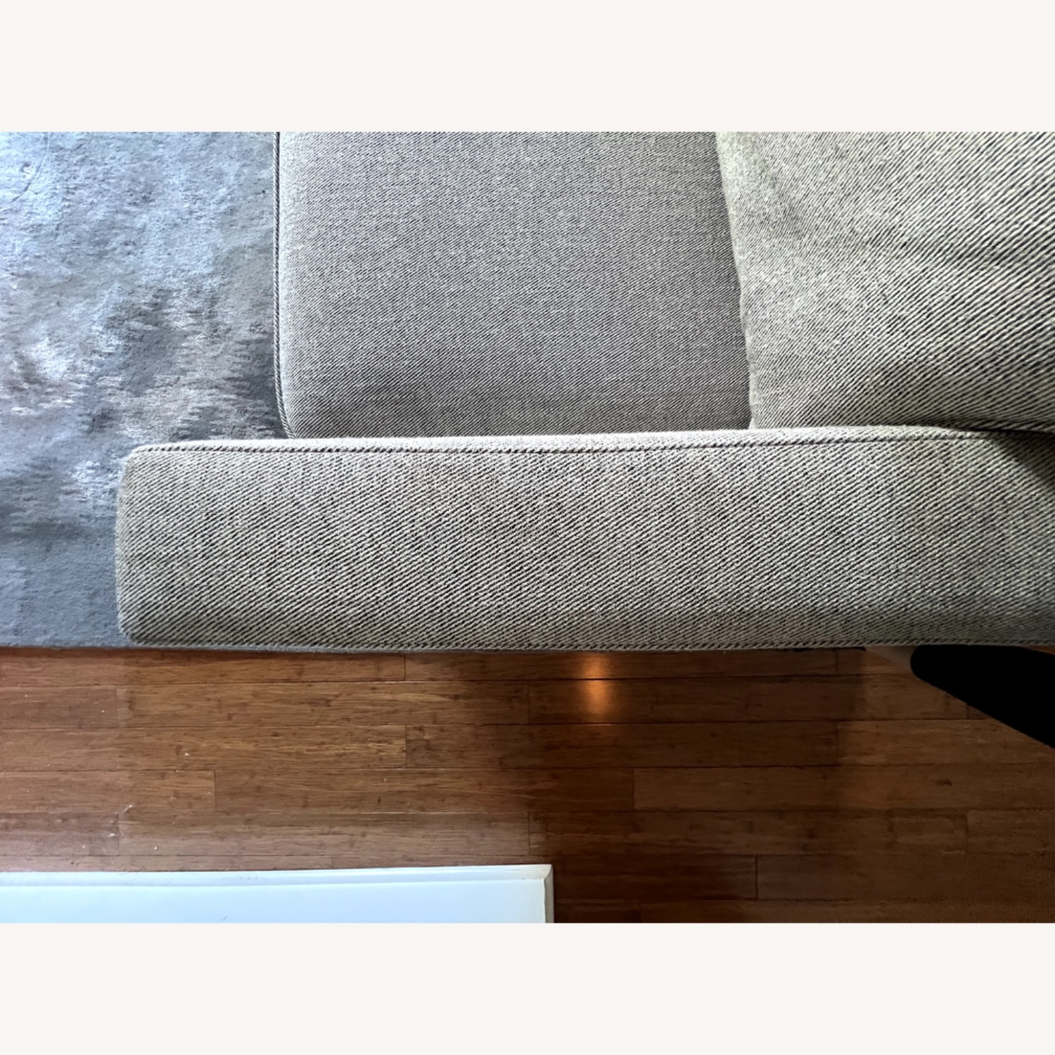 West Elm Gray Henry Sleeper Sectional Storage - image-5