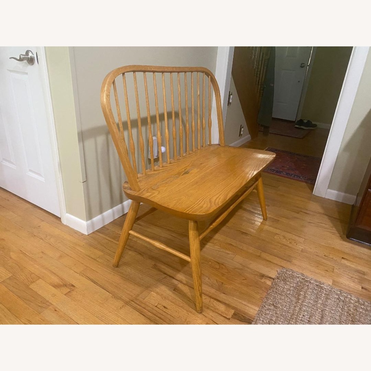 Dinaire Vintage Oak Back Foyer Bence - image-2