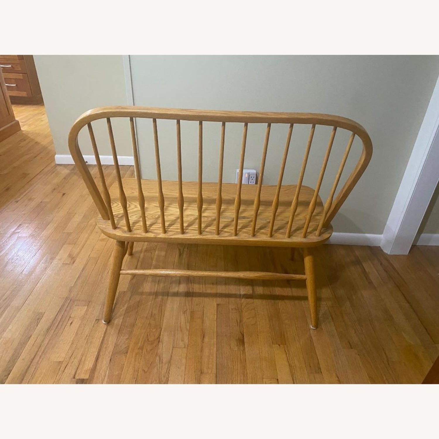 Dinaire Vintage Oak Back Foyer Bence - image-3