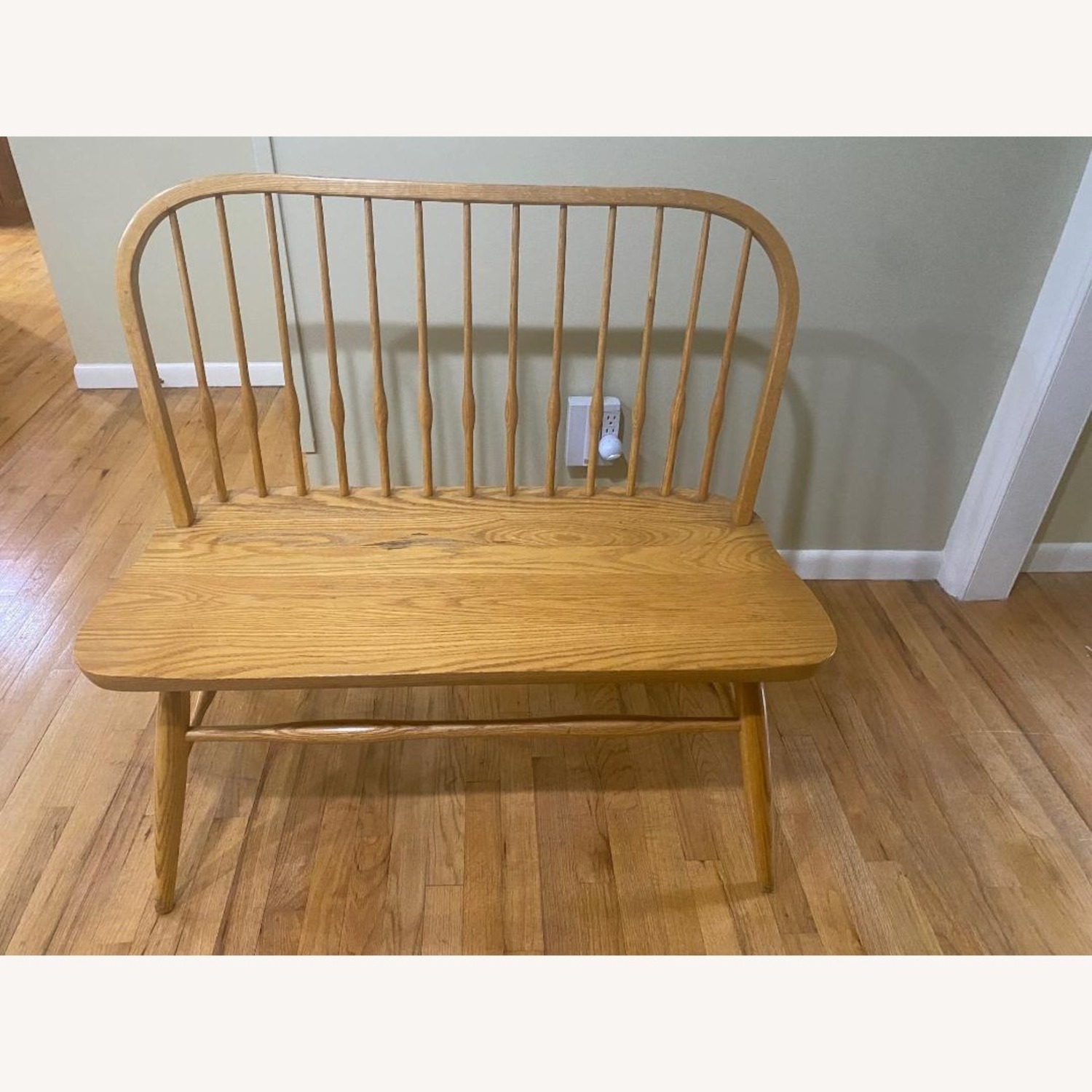 Dinaire Vintage Oak Back Foyer Bence - image-1