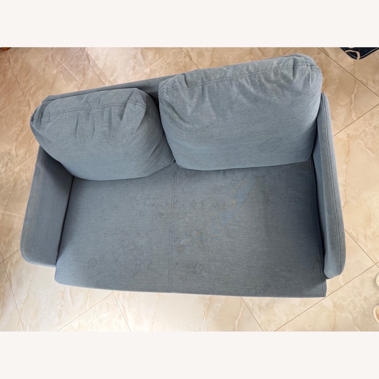 IKEA Blue Glostad Loveseat  - image-1