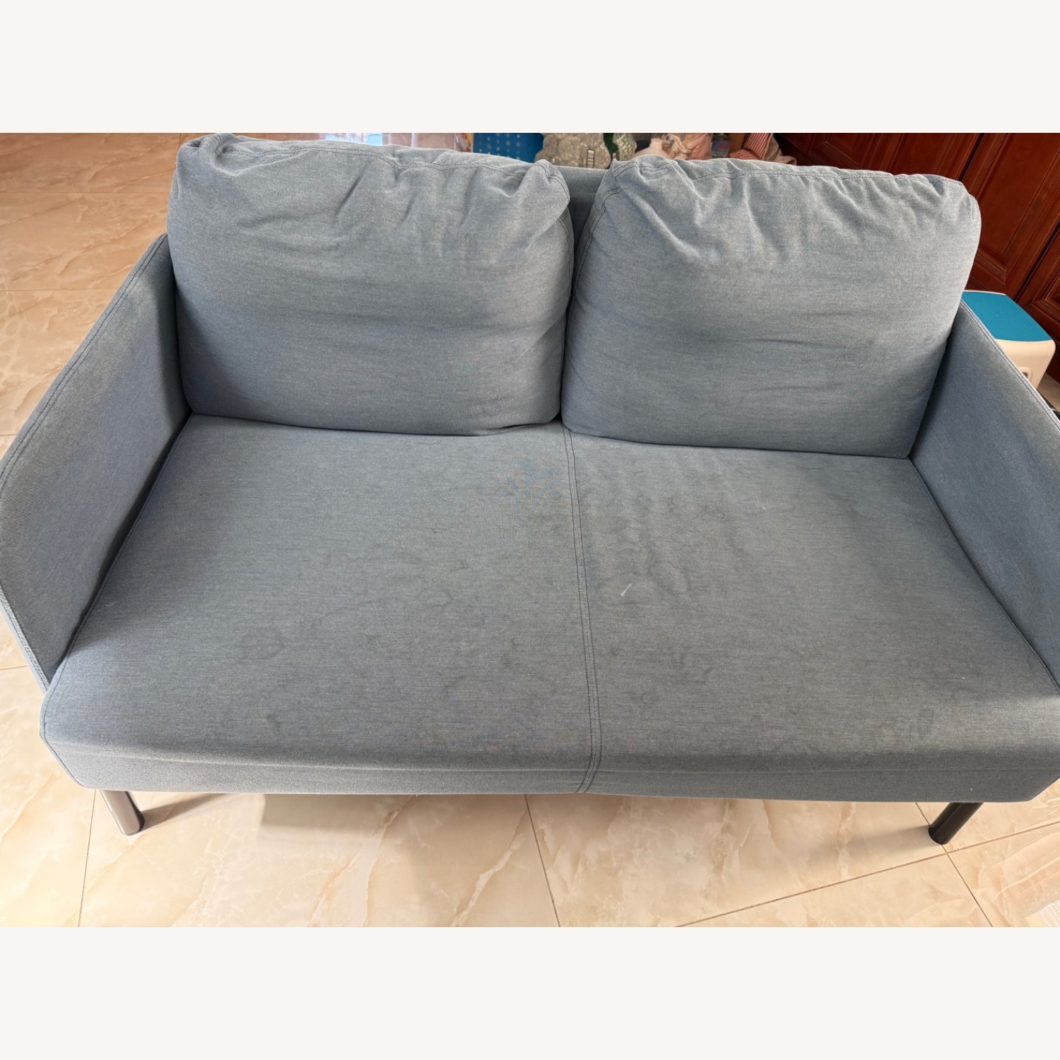 IKEA Blue Glostad Loveseat  - image-2