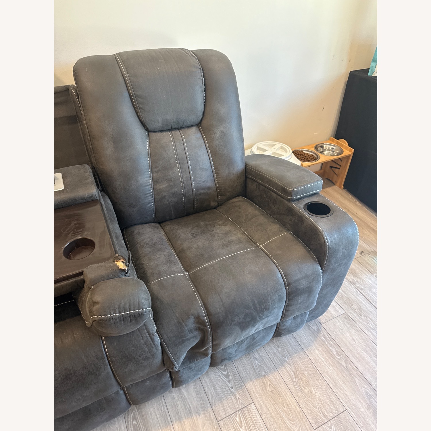 Viking Manual Reclining Sofa & Gliding Recliner - image-6