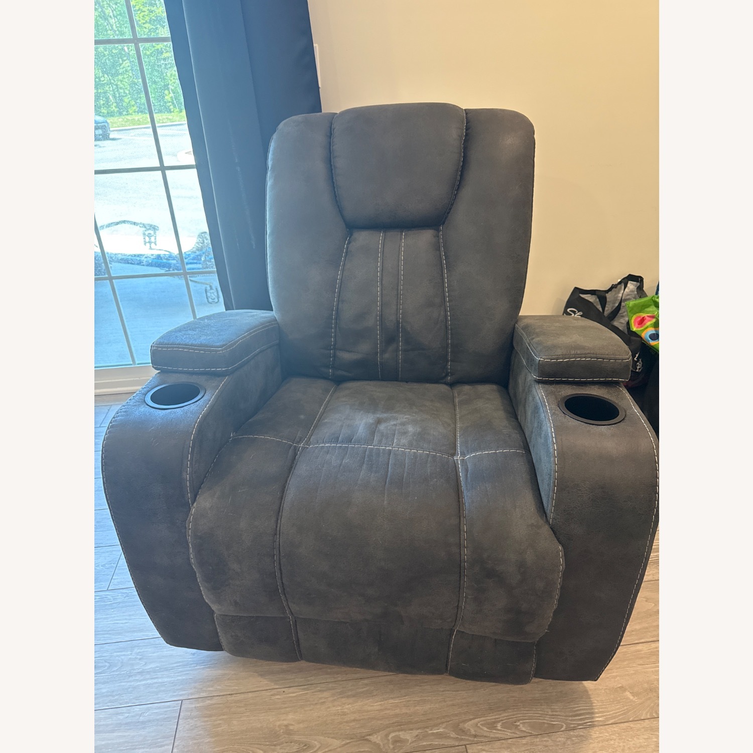 Viking Manual Reclining Sofa & Gliding Recliner - image-1