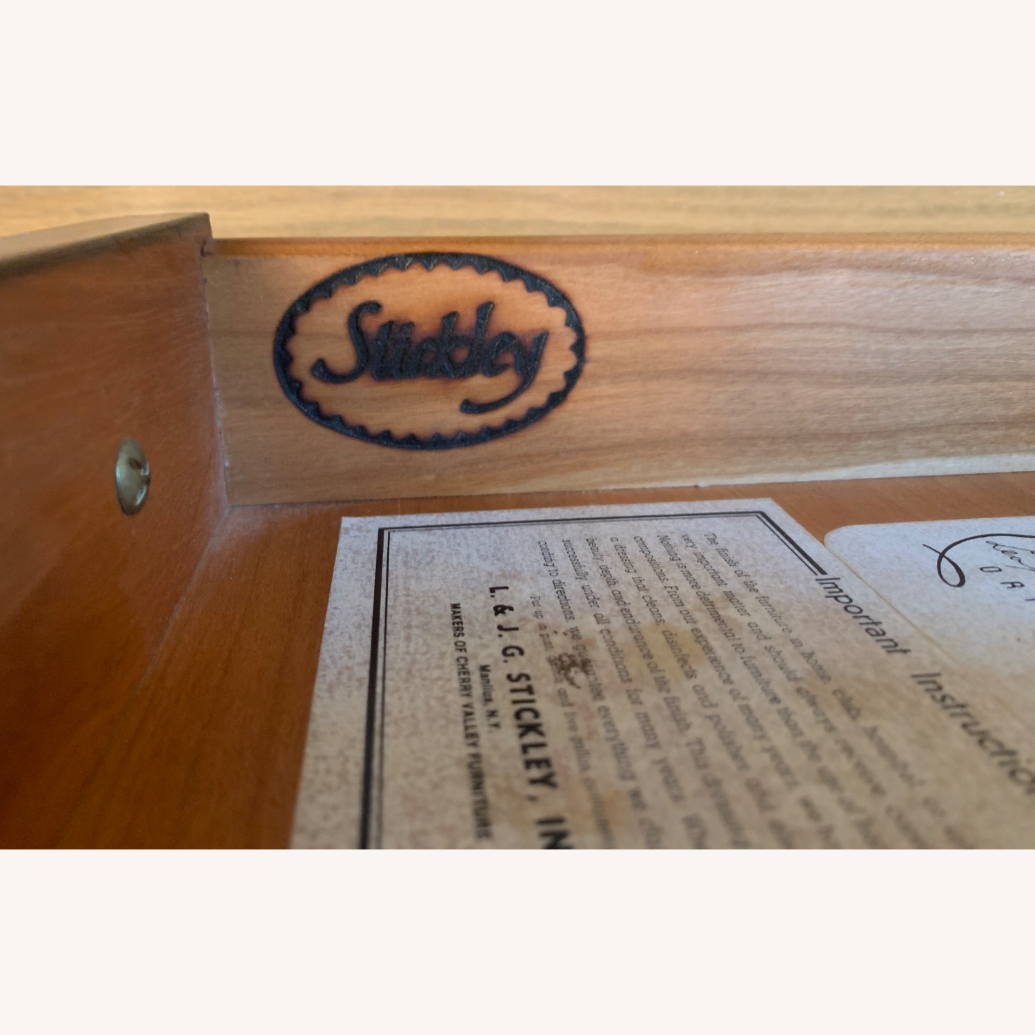 Stickley Sheraton-Style Console Table - image-9