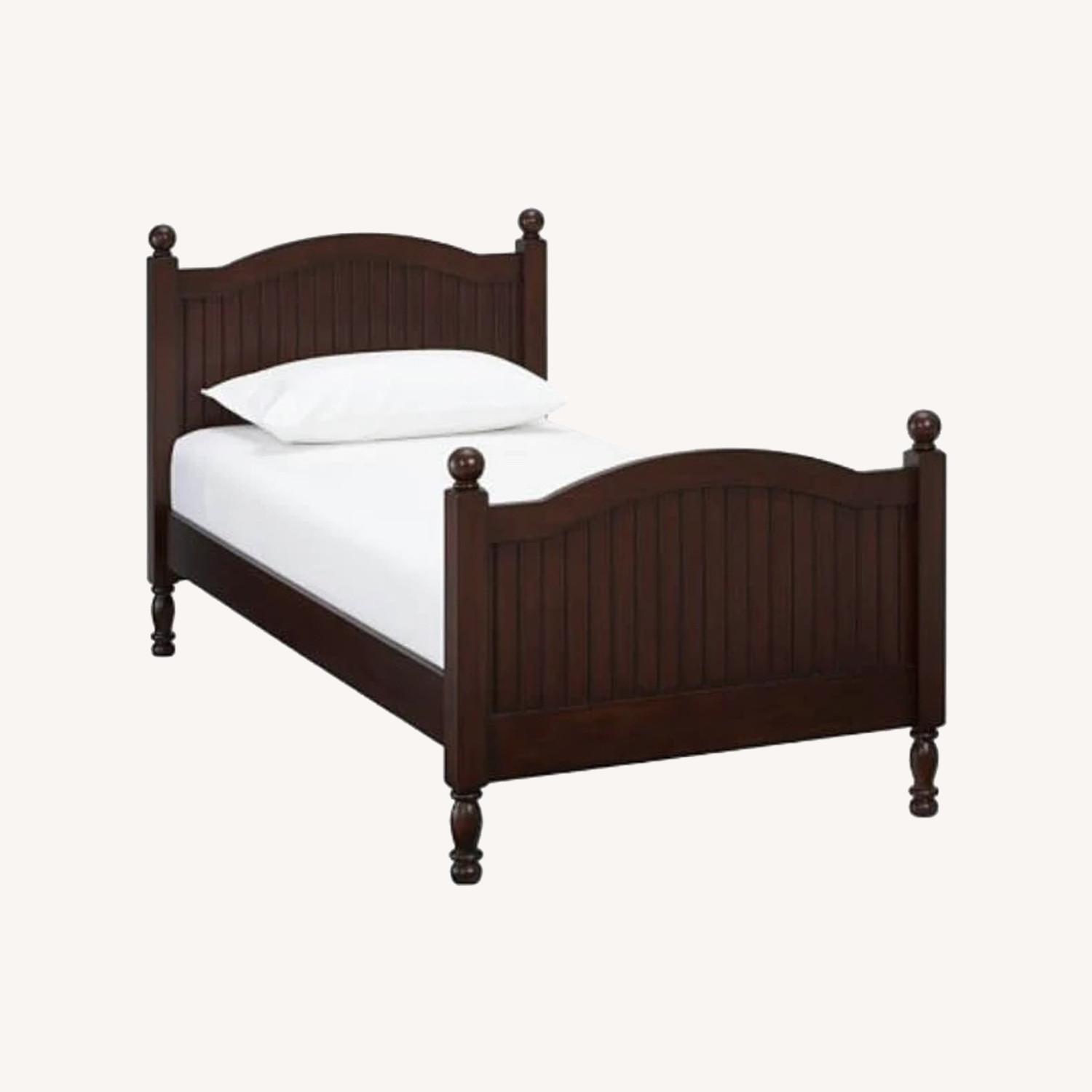 Pottery Barn Kids Twin Catalina Bed Espresso Clair - image-0