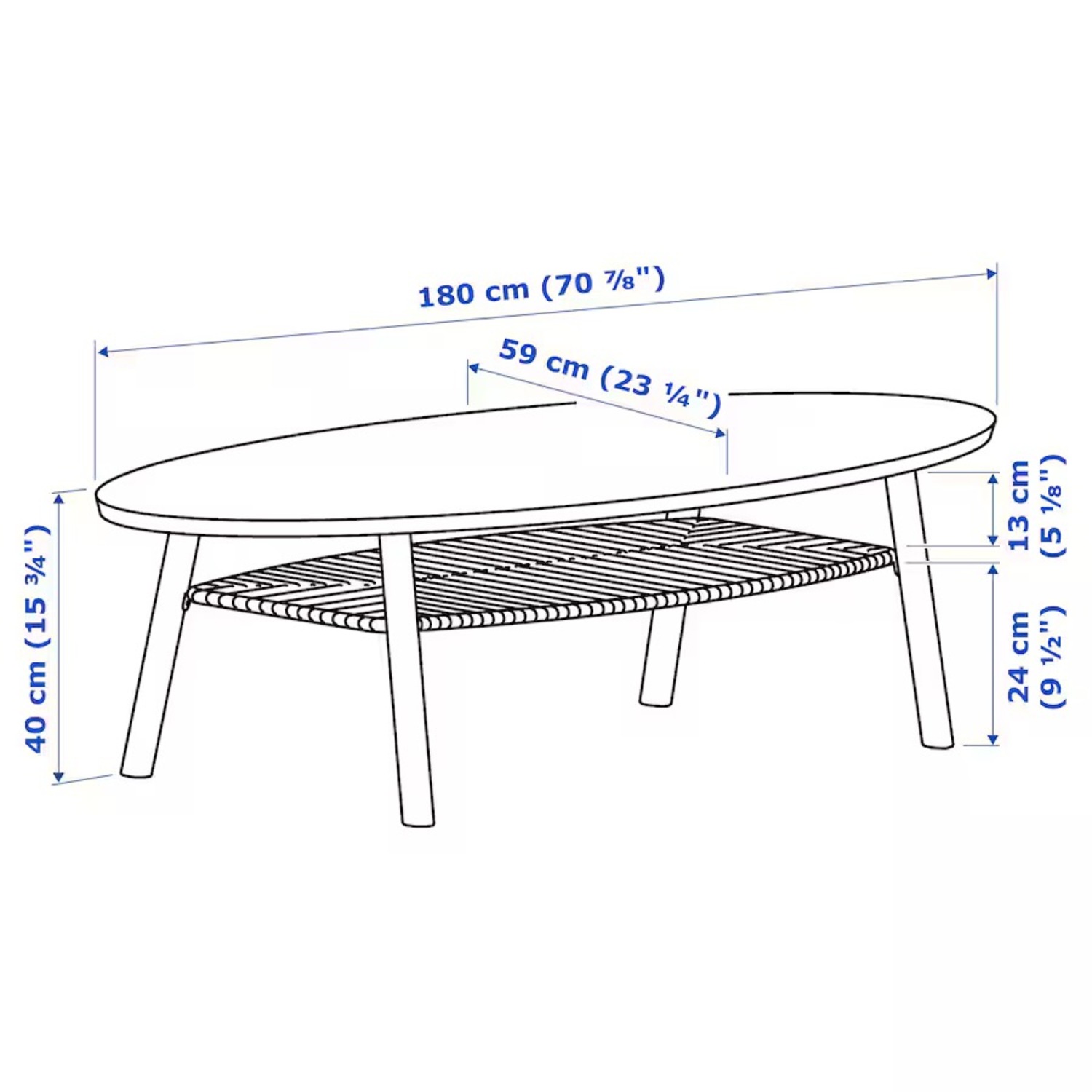 IKEA STOCKHOLM Coffee Table, Walnut - image-5