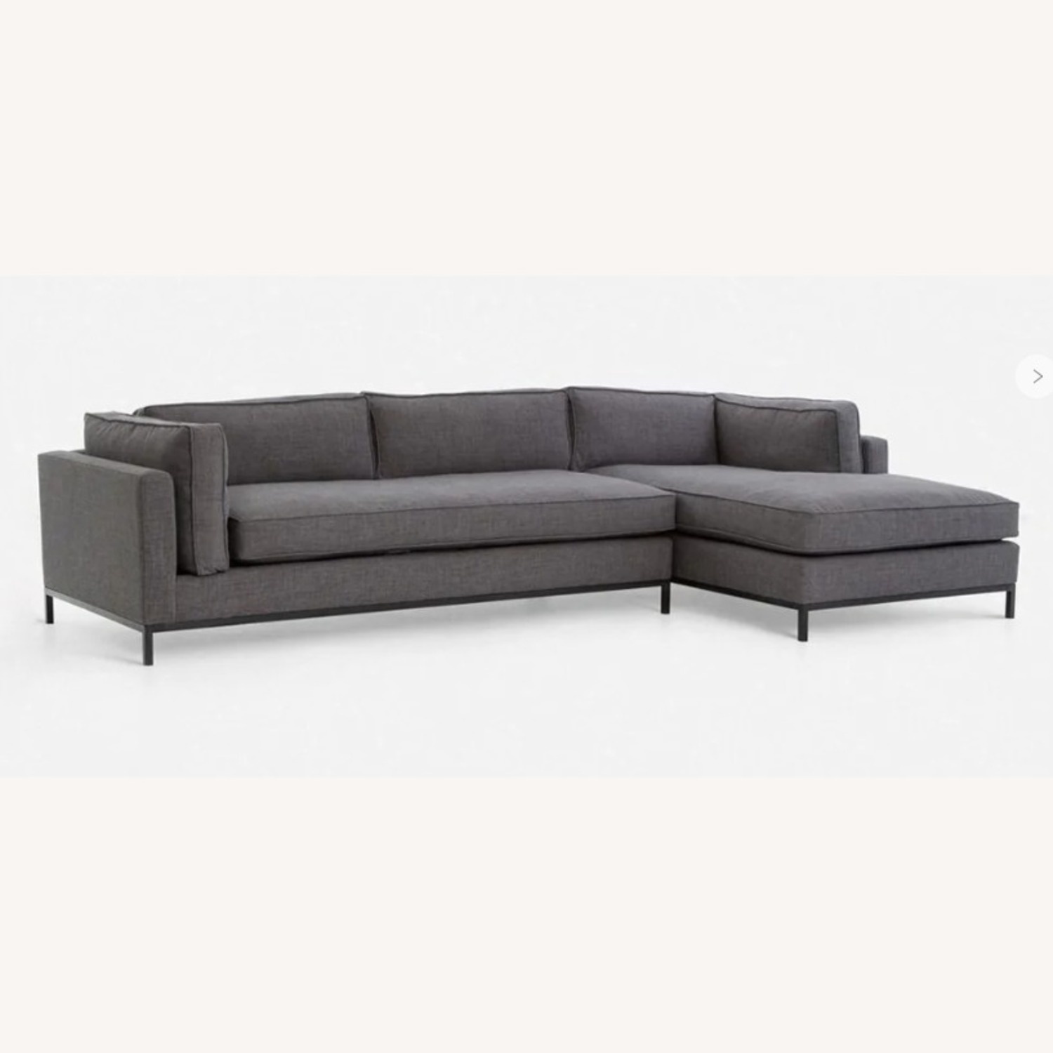 Lulu & Georgia Modern Gray Sectional Sofa - image-6