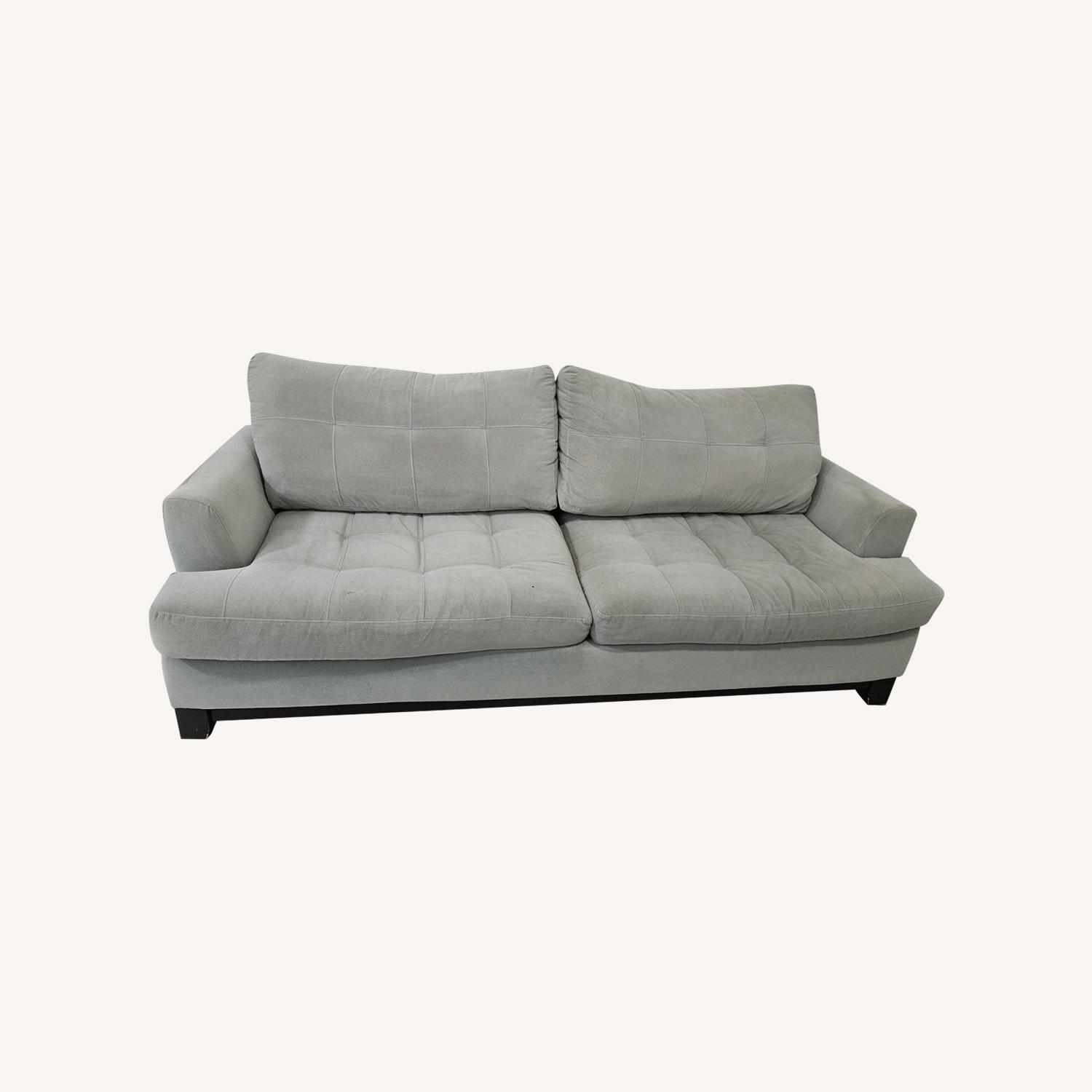 Light Green 4 Seater Sofa - image-0