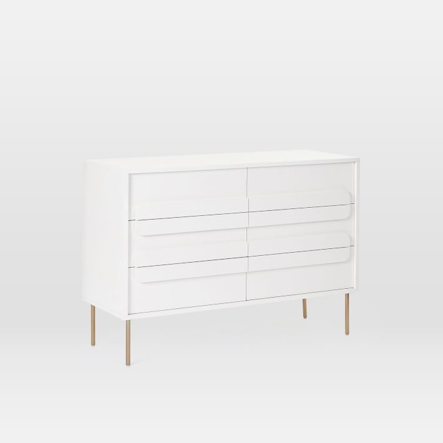 West Elm Gemini 6 Drawer Dresser - image-1