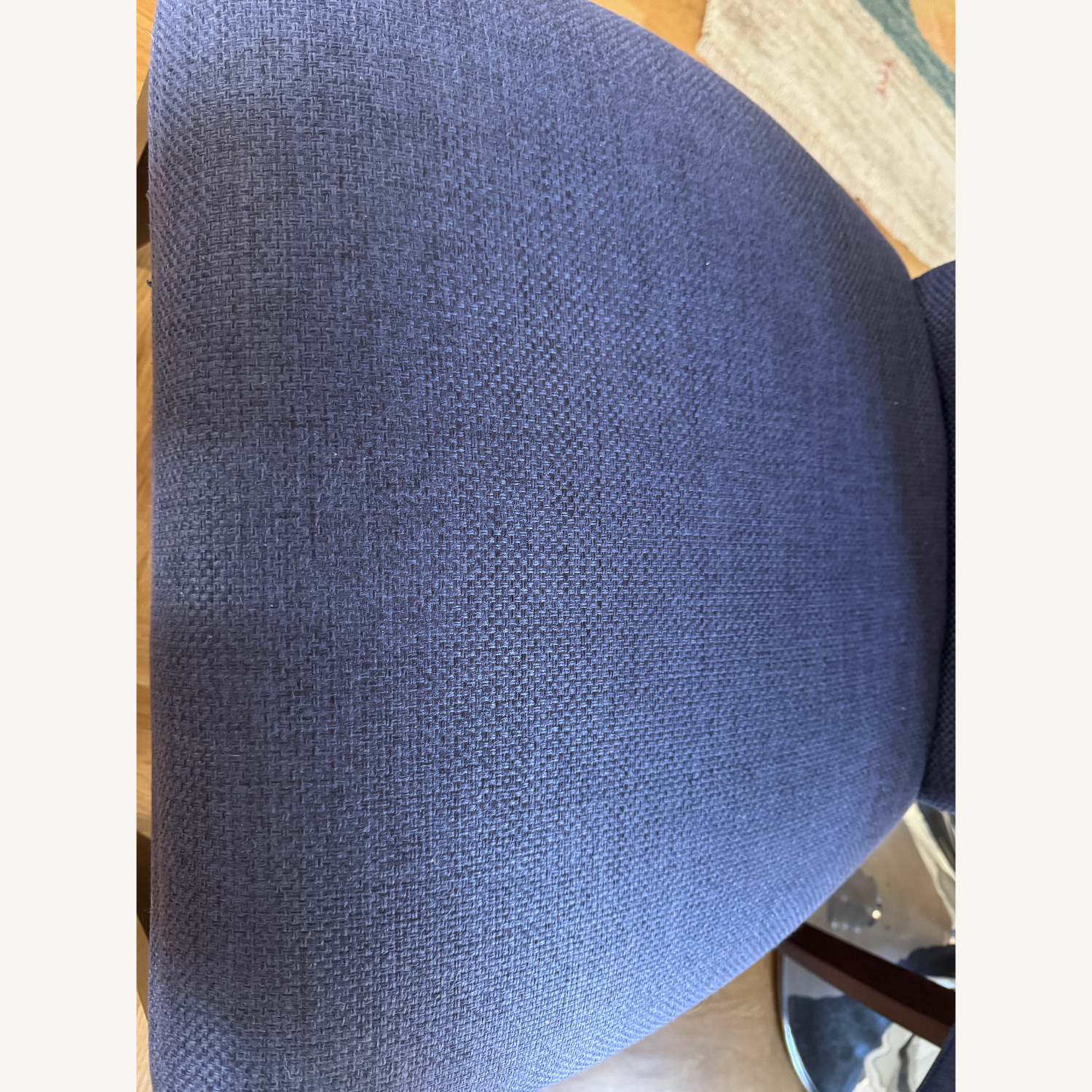 Crate & Barrel Sasha Upholstered Dining Chairs - image-2