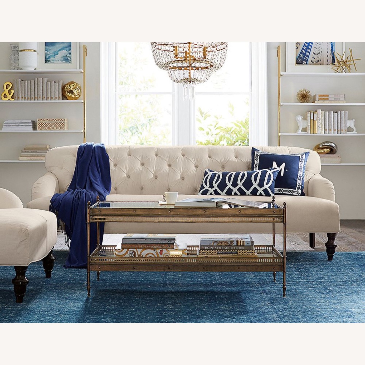 Pottery Barn Olivia Shelves - image-2