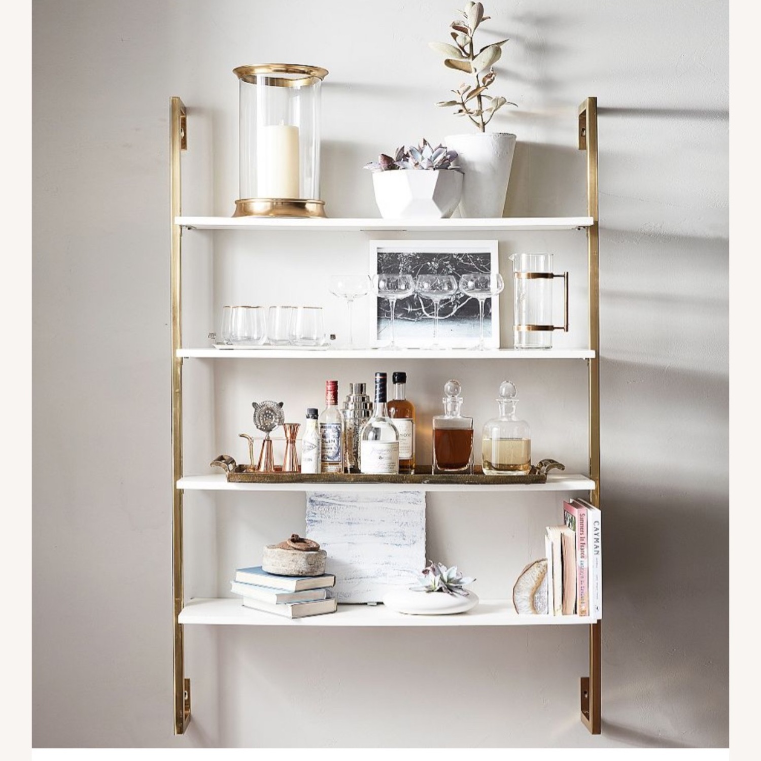 Pottery Barn Olivia Shelves - image-1