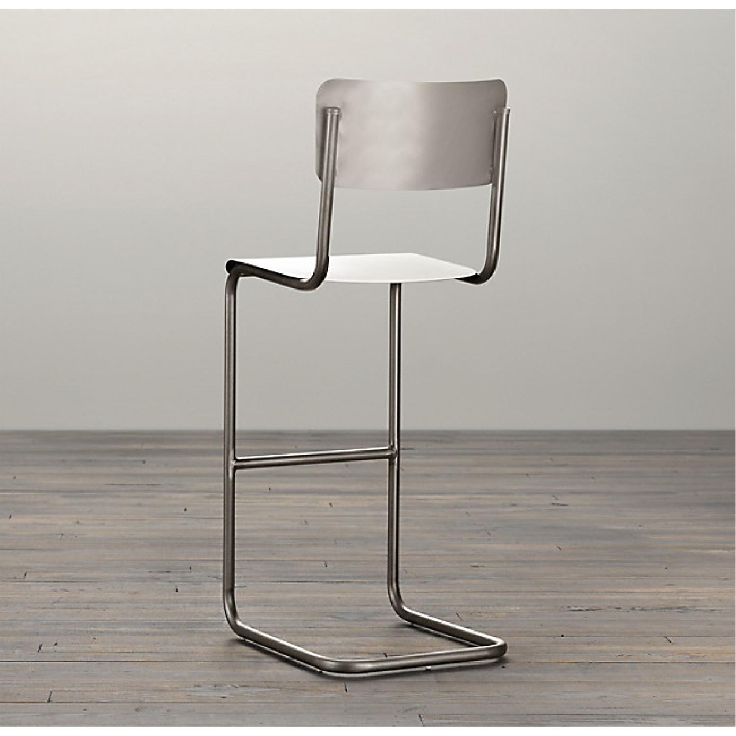 Restoration Hardware Schoolhouse Counter Stool - image-1