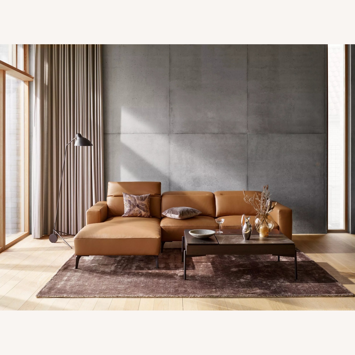 BoConcept Zurich Sofa Light Brown - image-4