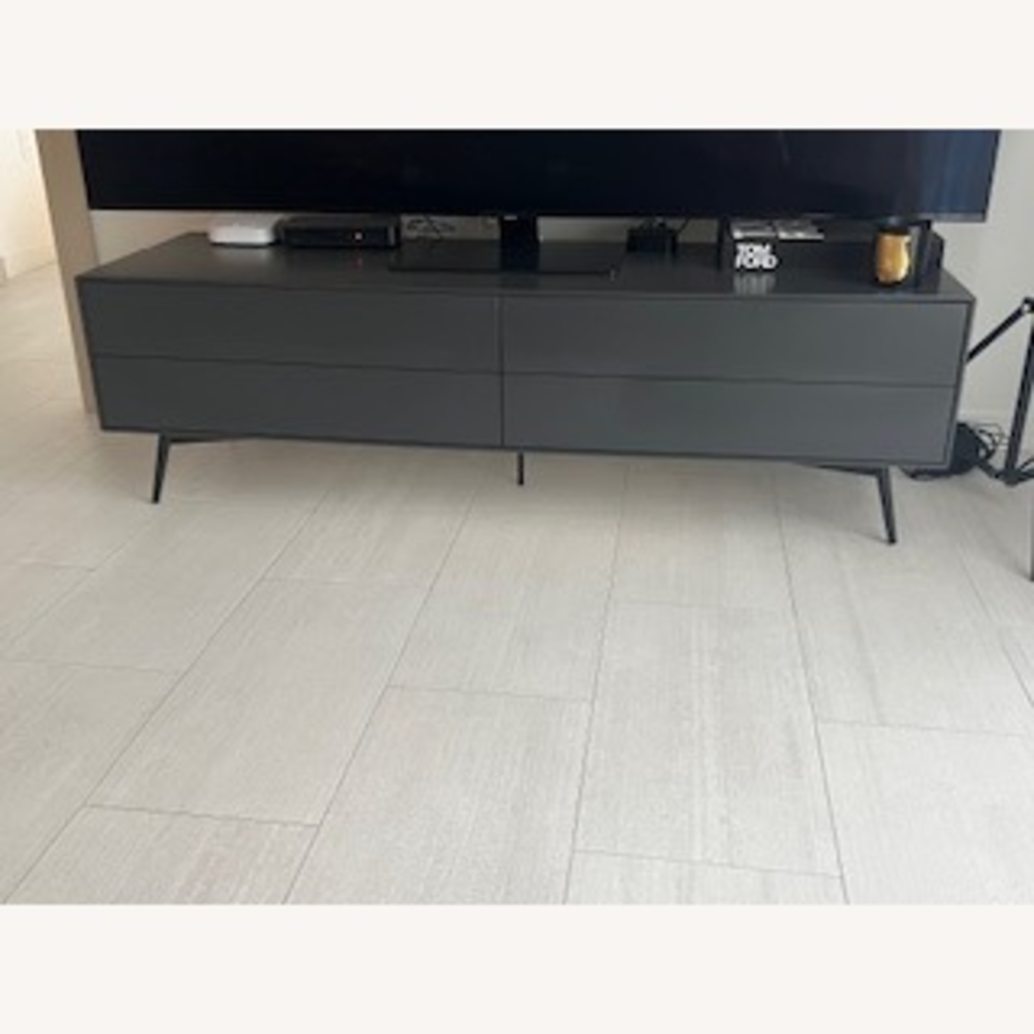 BoConcept Fermo Dark Grey Media Unit - image-1