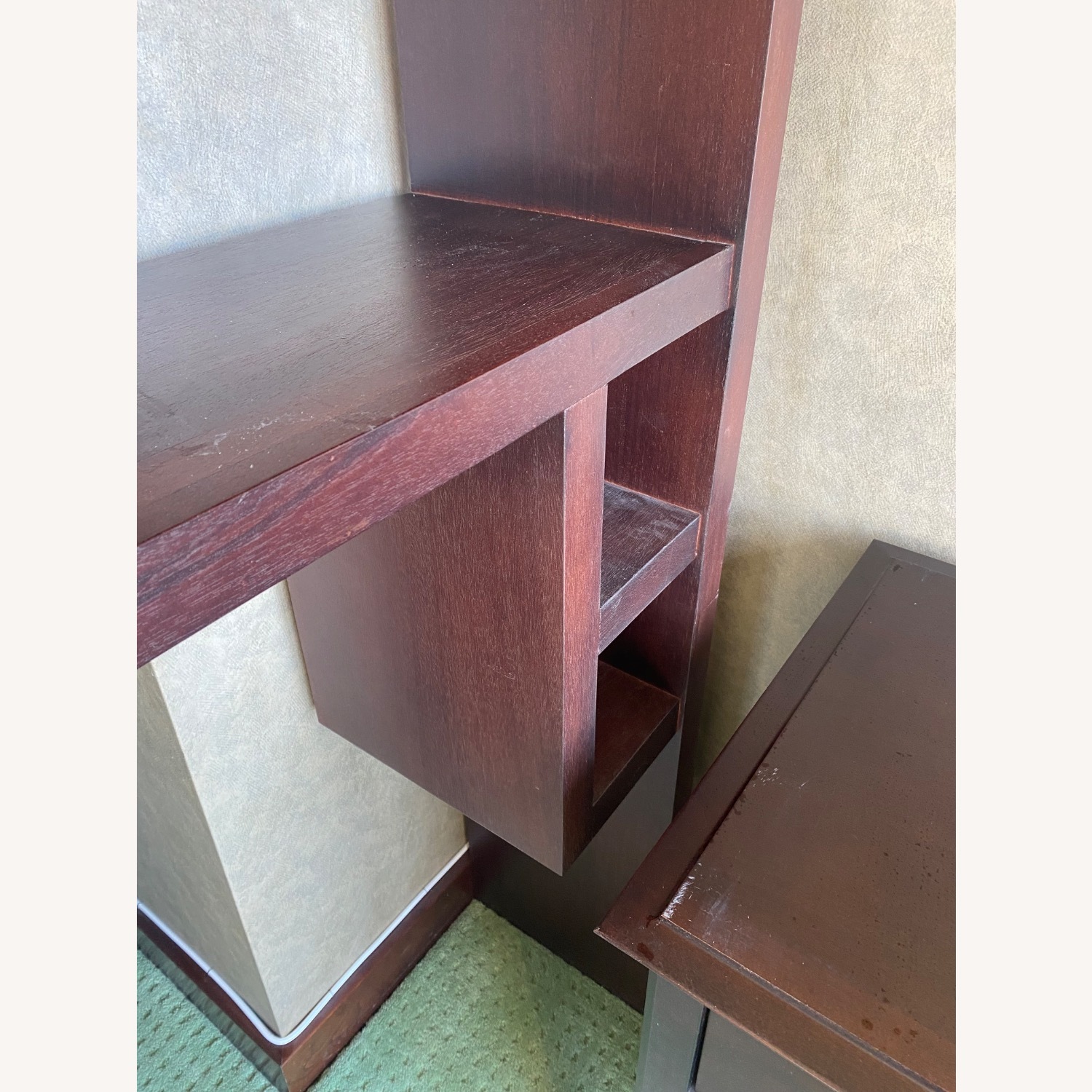 Desiron Mahogany Floating Bookshelves - image-2