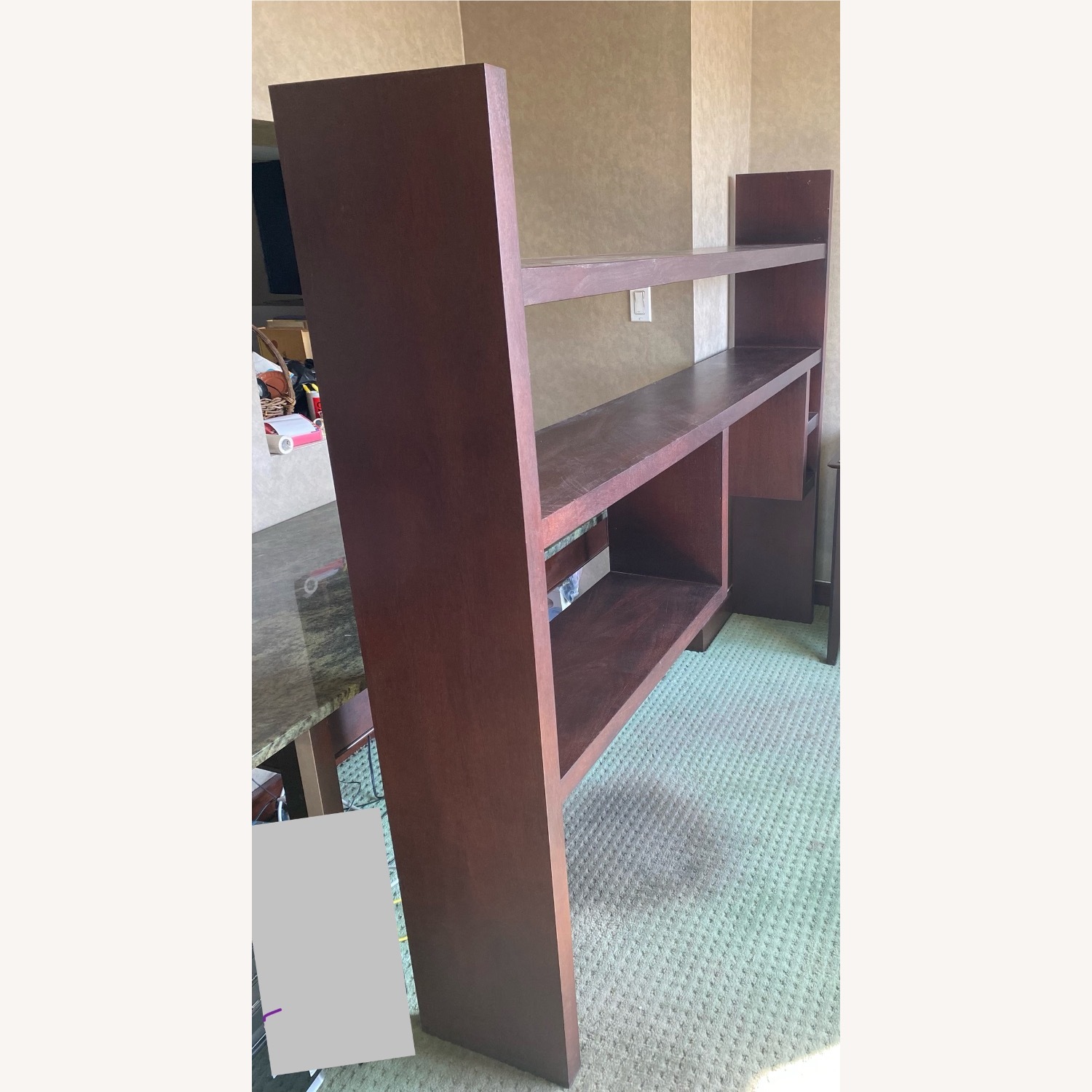 Desiron Mahogany Floating Bookshelves - image-9