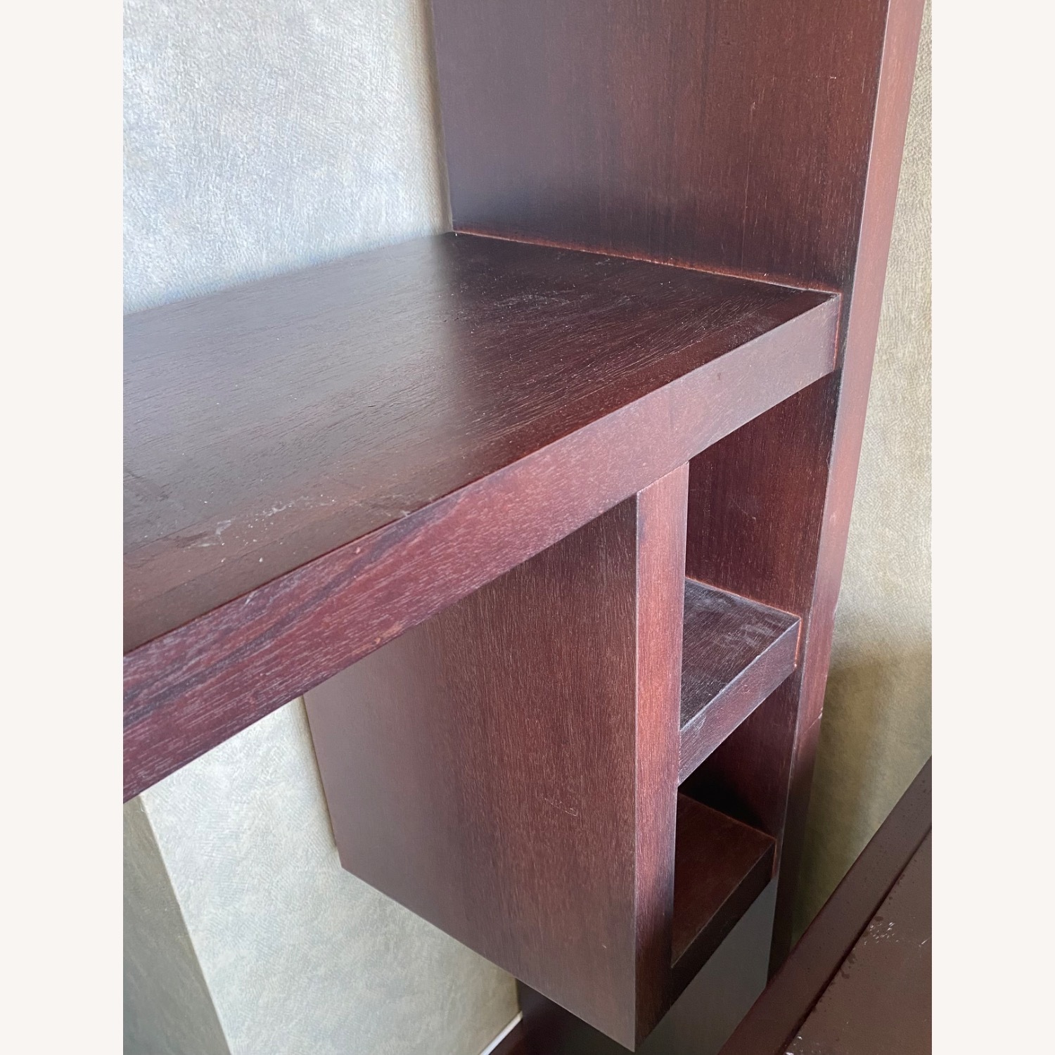 Desiron Mahogany Floating Bookshelves - image-7