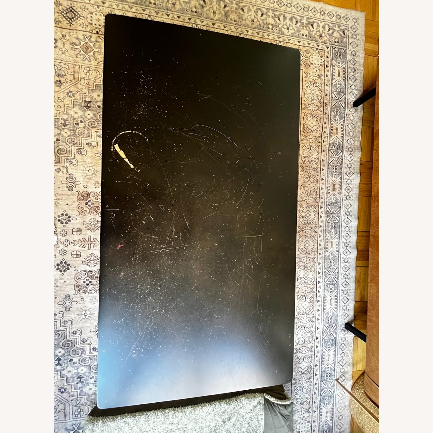 Black Metal Coffee Table - image-6