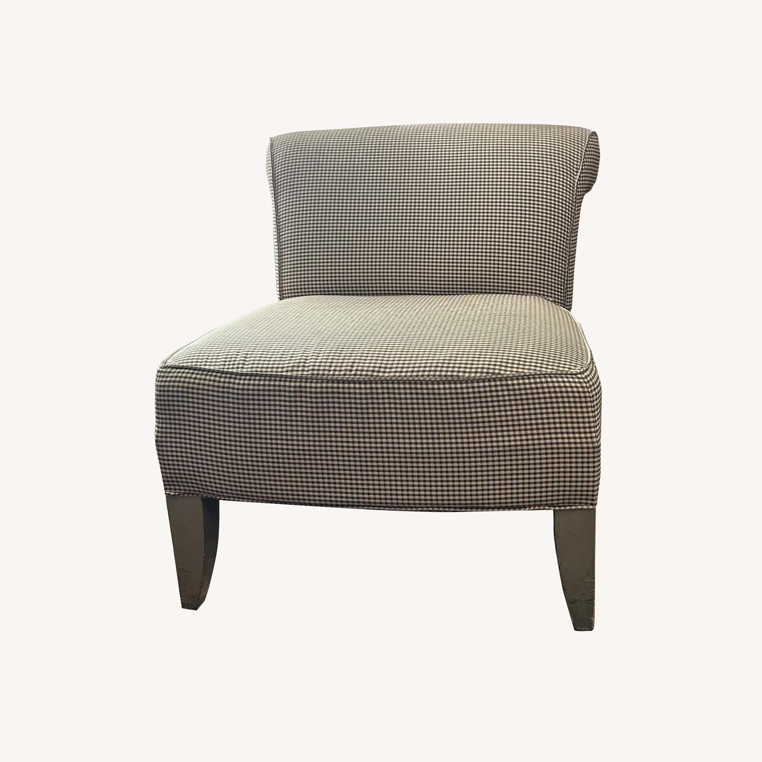 Ethan Allan Pair of Vintage Slipper Chairs - image-0