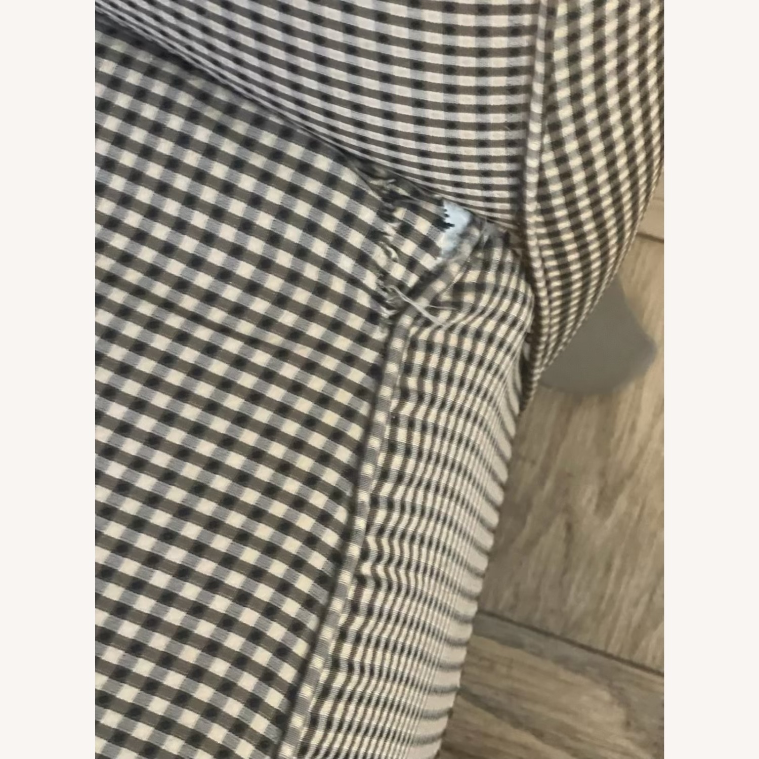 Ethan Allan Pair of Vintage Slipper Chairs - image-4