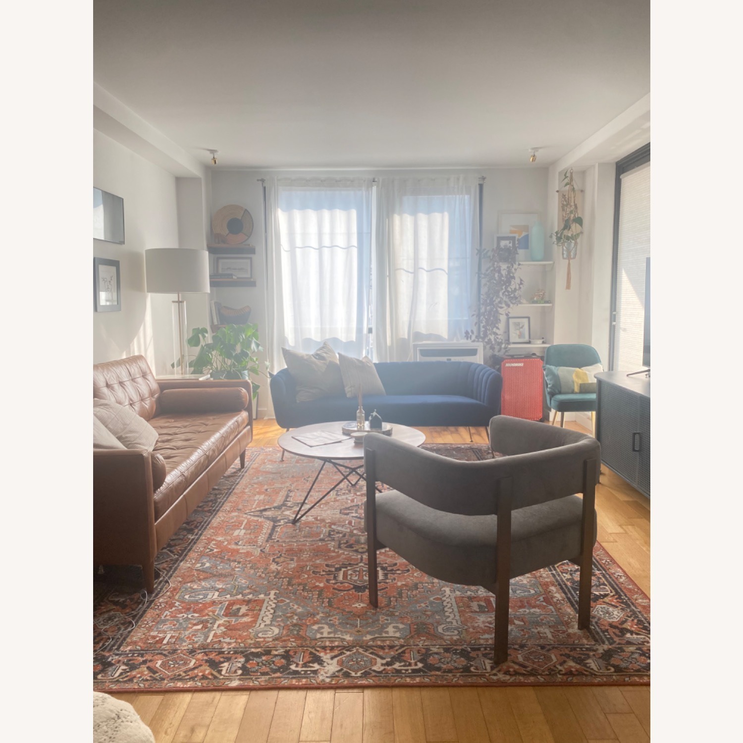 West Elm Vero Velvet Living Room Chair - image-9