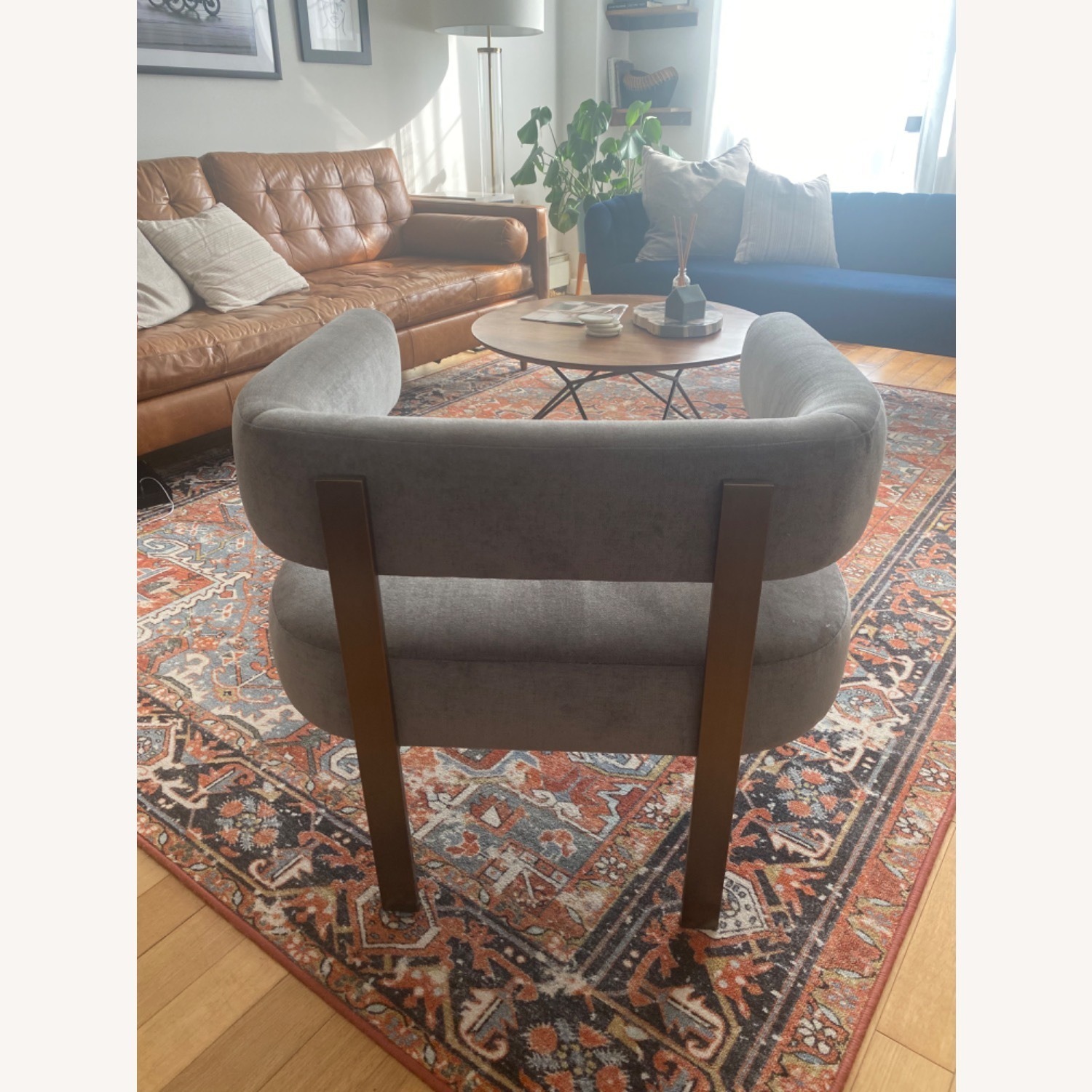 West Elm Vero Velvet Living Room Chair - image-7