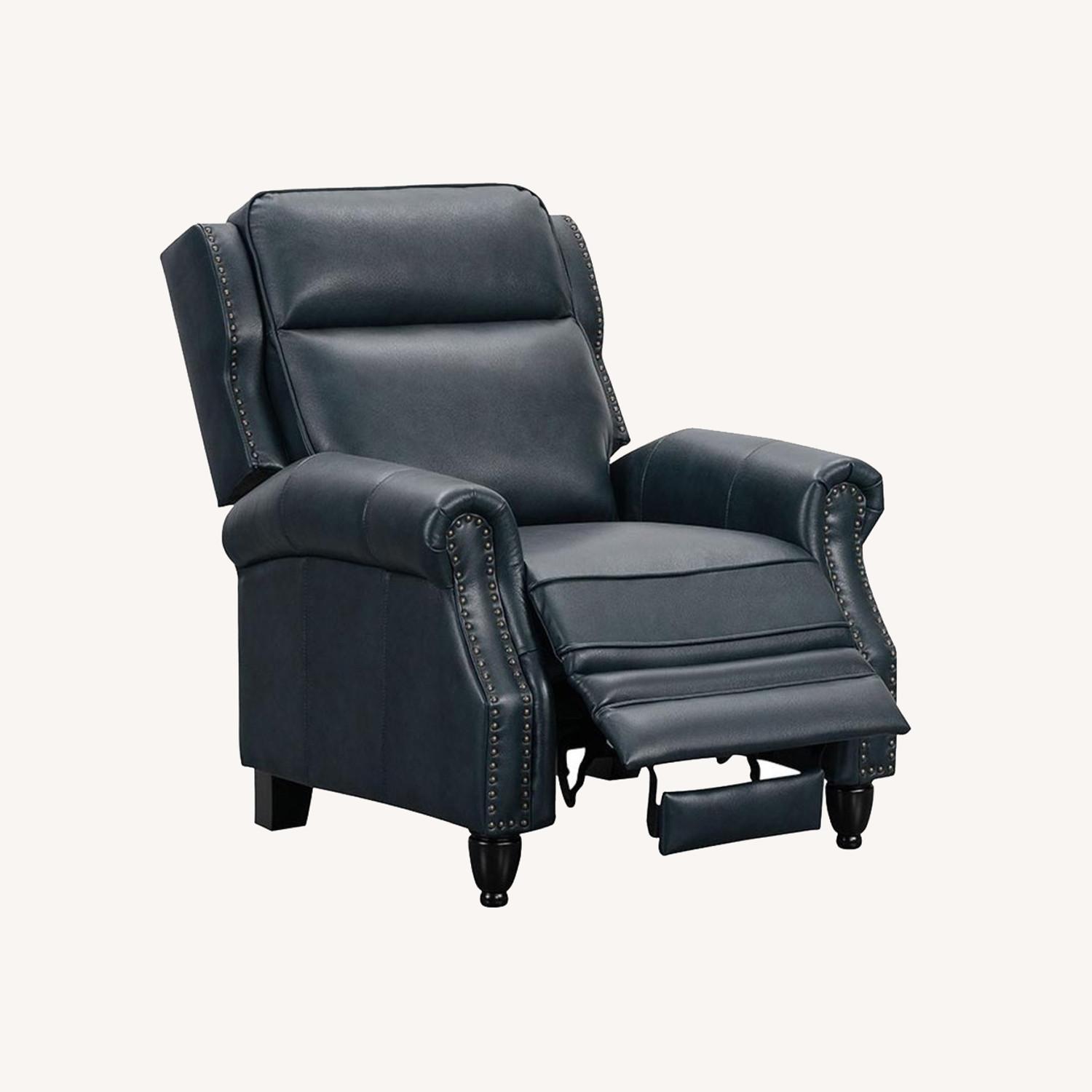 Abbeyson Pollenzo Leather Recliner - image-0