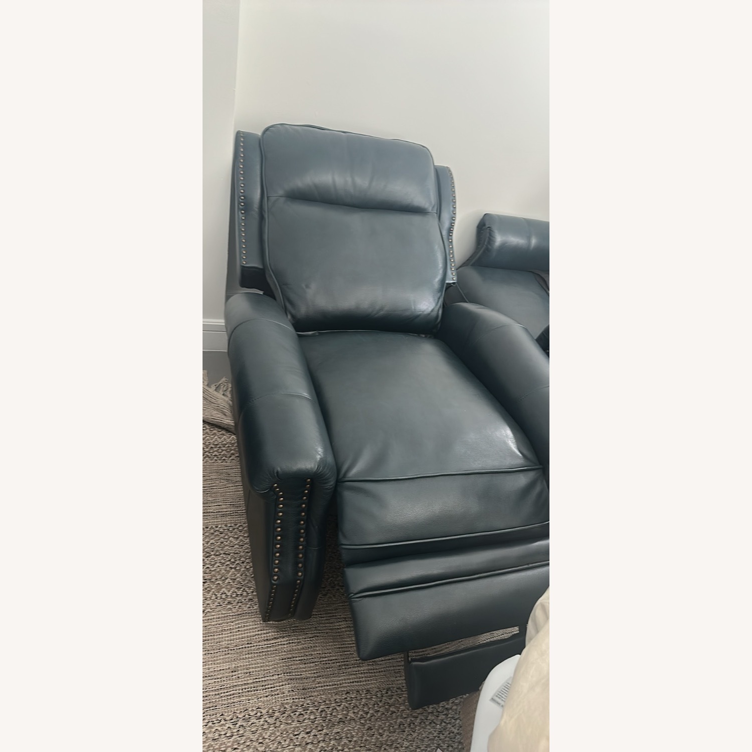 Abbeyson Pollenzo Leather Recliner - image-1