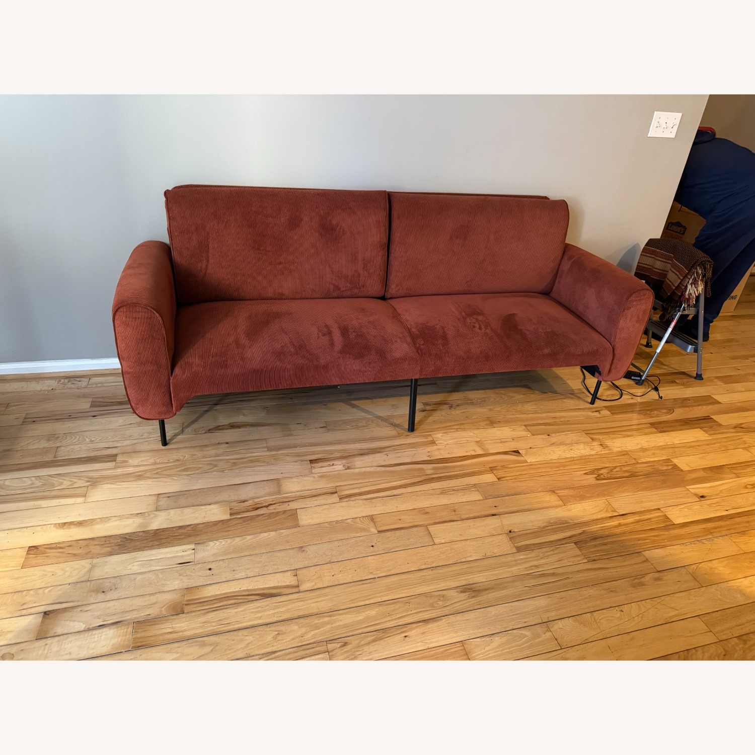 West Elm Minimore 84" Modern Style Sofa - image-7