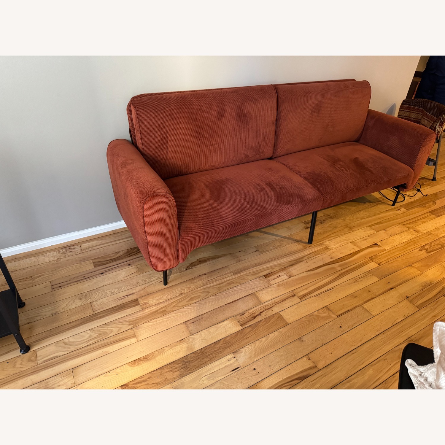 West Elm Minimore 84" Modern Style Sofa - image-1