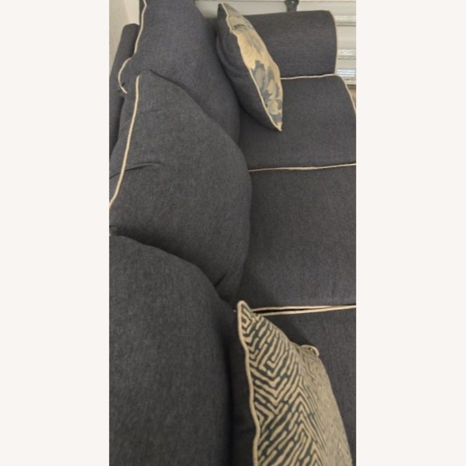 Rooms To Go Blue Sofa - image-2