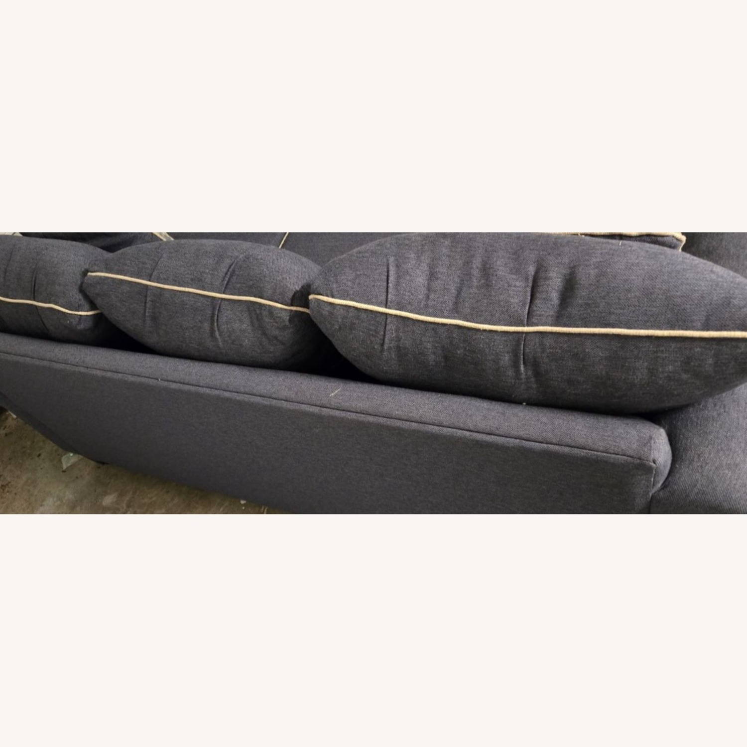 Rooms To Go Blue Sofa - image-3