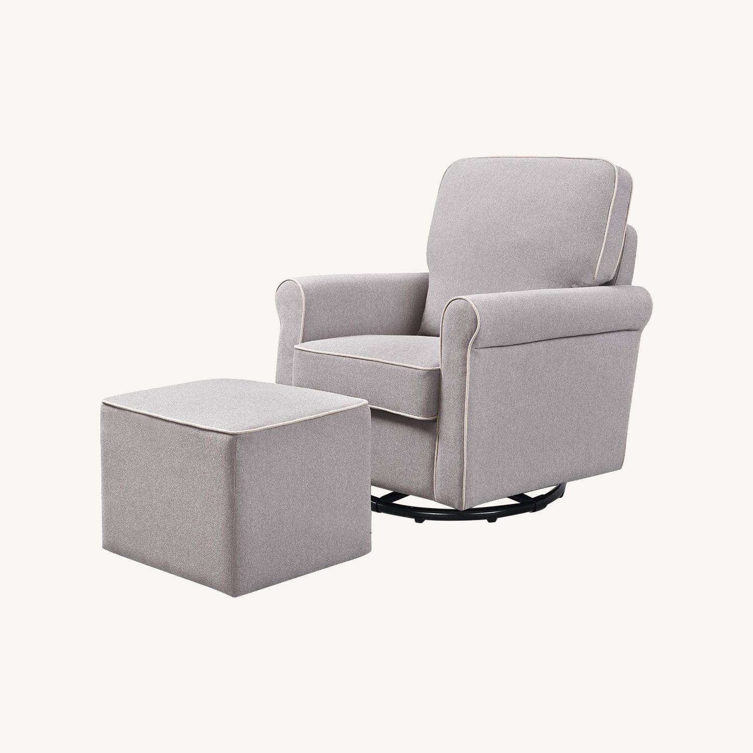 Da Vinci Maya Swivel Glider with ottoman  - image-0