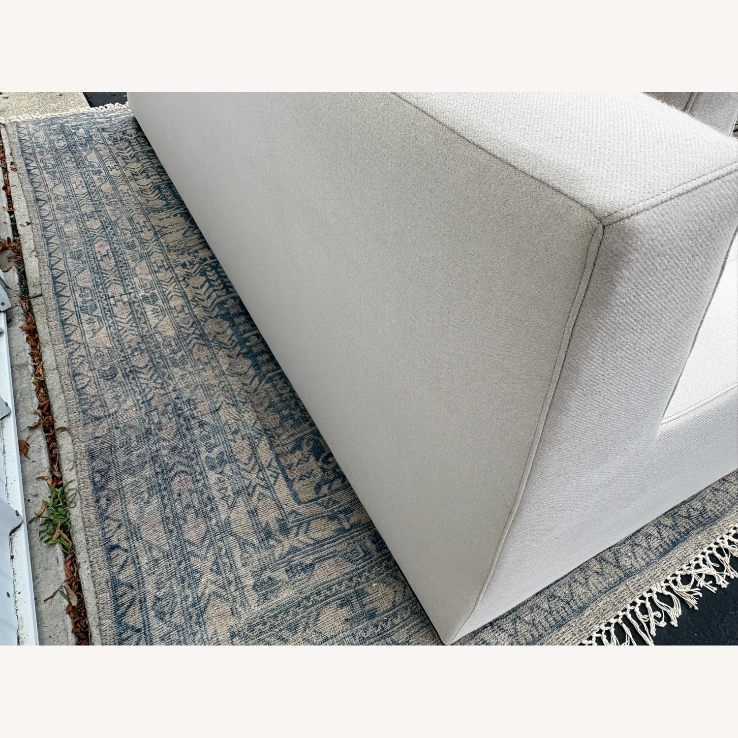 Restoration Hardware Parisian Track Arm Sofa Luxe 9' Wool - image-13