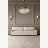 Restoration Hardware Parisian Track Arm Sofa Luxe 9' Wool