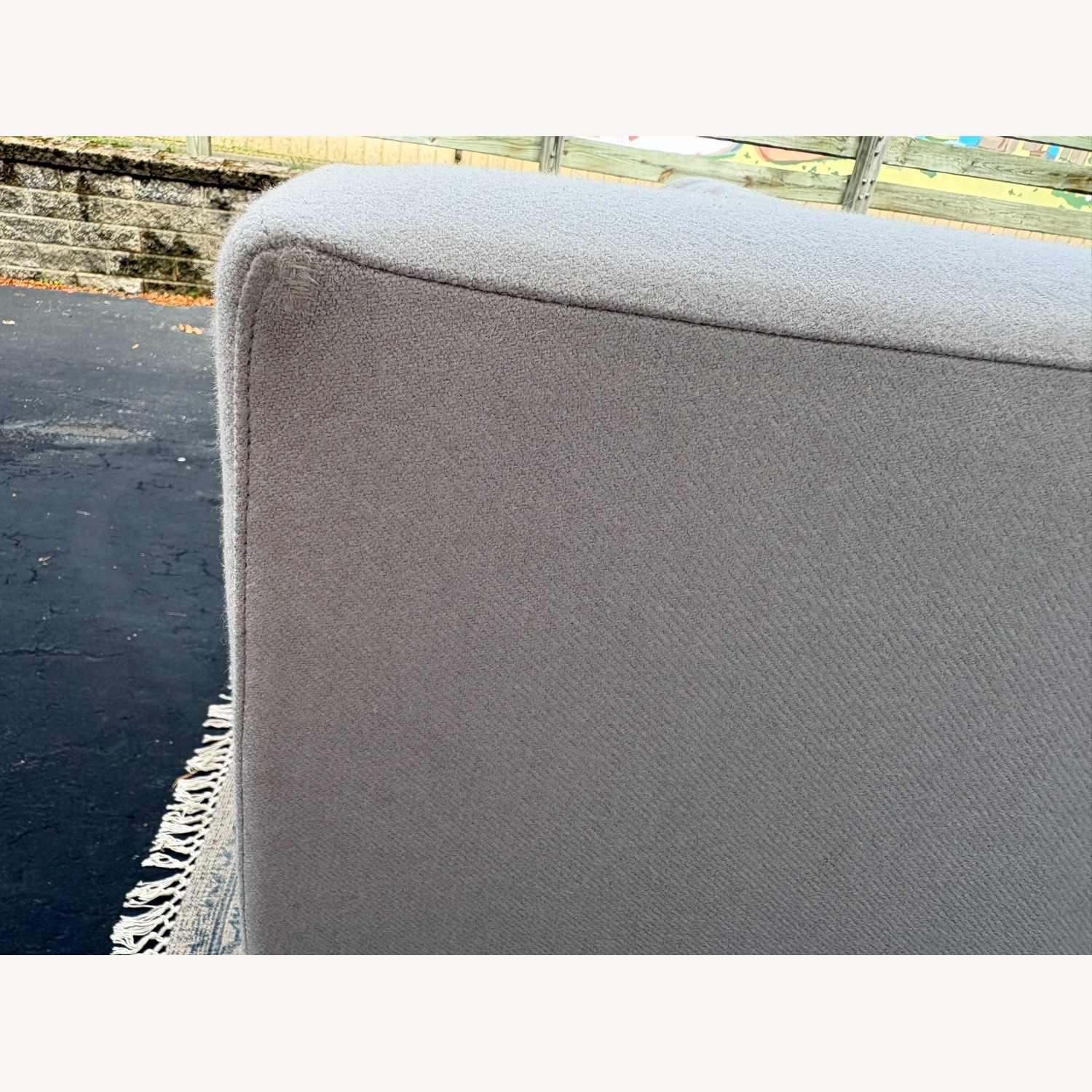 Restoration Hardware Parisian Track Arm Sofa Luxe 9' Wool - image-21