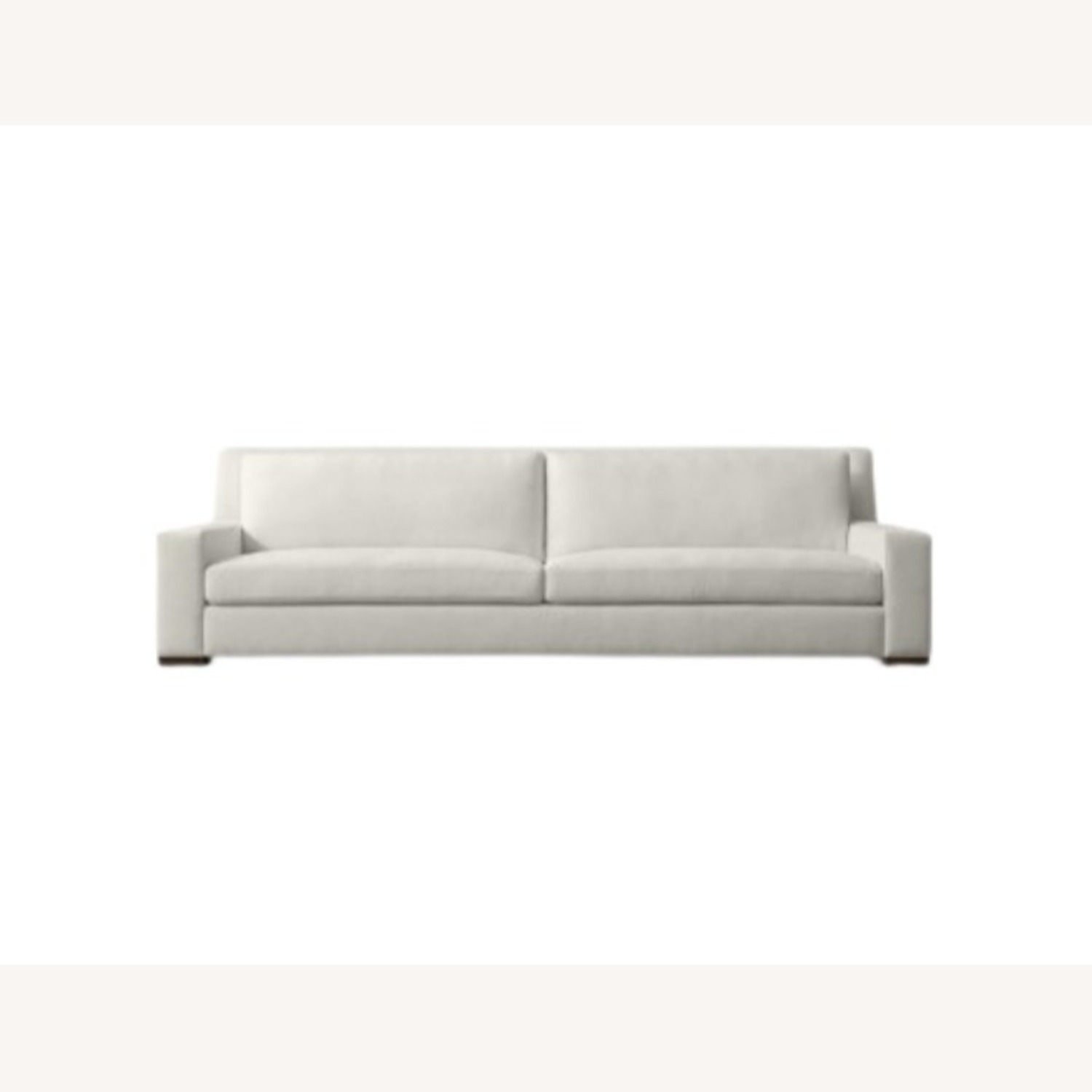 Restoration Hardware Parisian Track Arm Sofa Luxe 9' Wool - image-1