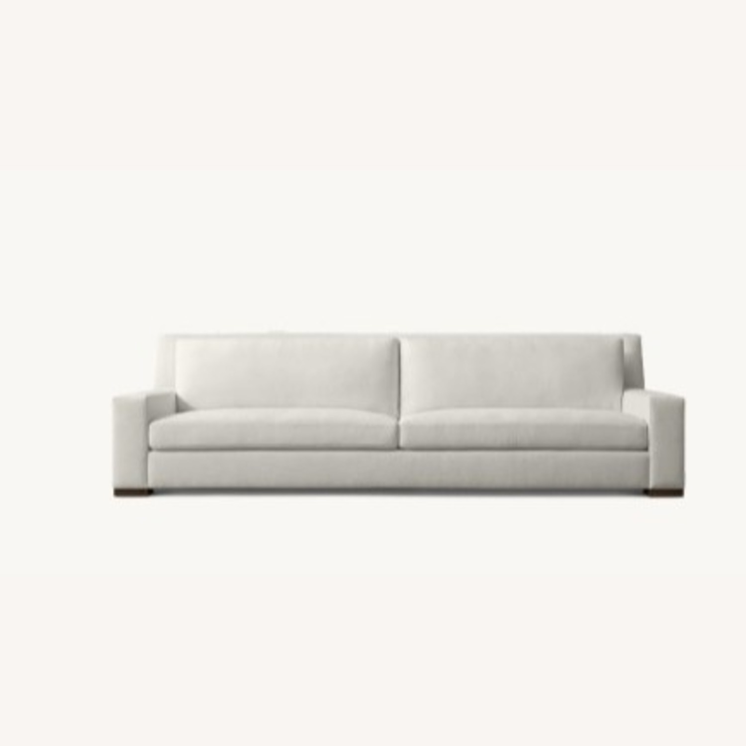 Restoration Hardware Parisian Track Arm Sofa Luxe 9' Wool - image-14